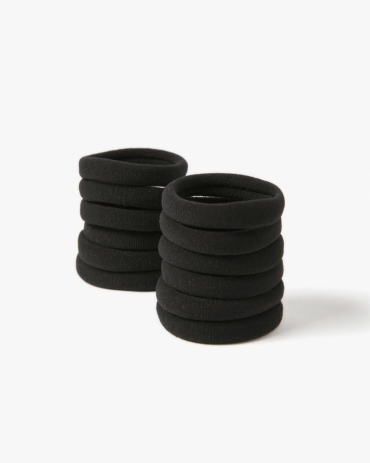 Pack of 12 Hair Elastics for Baby and Child, Black