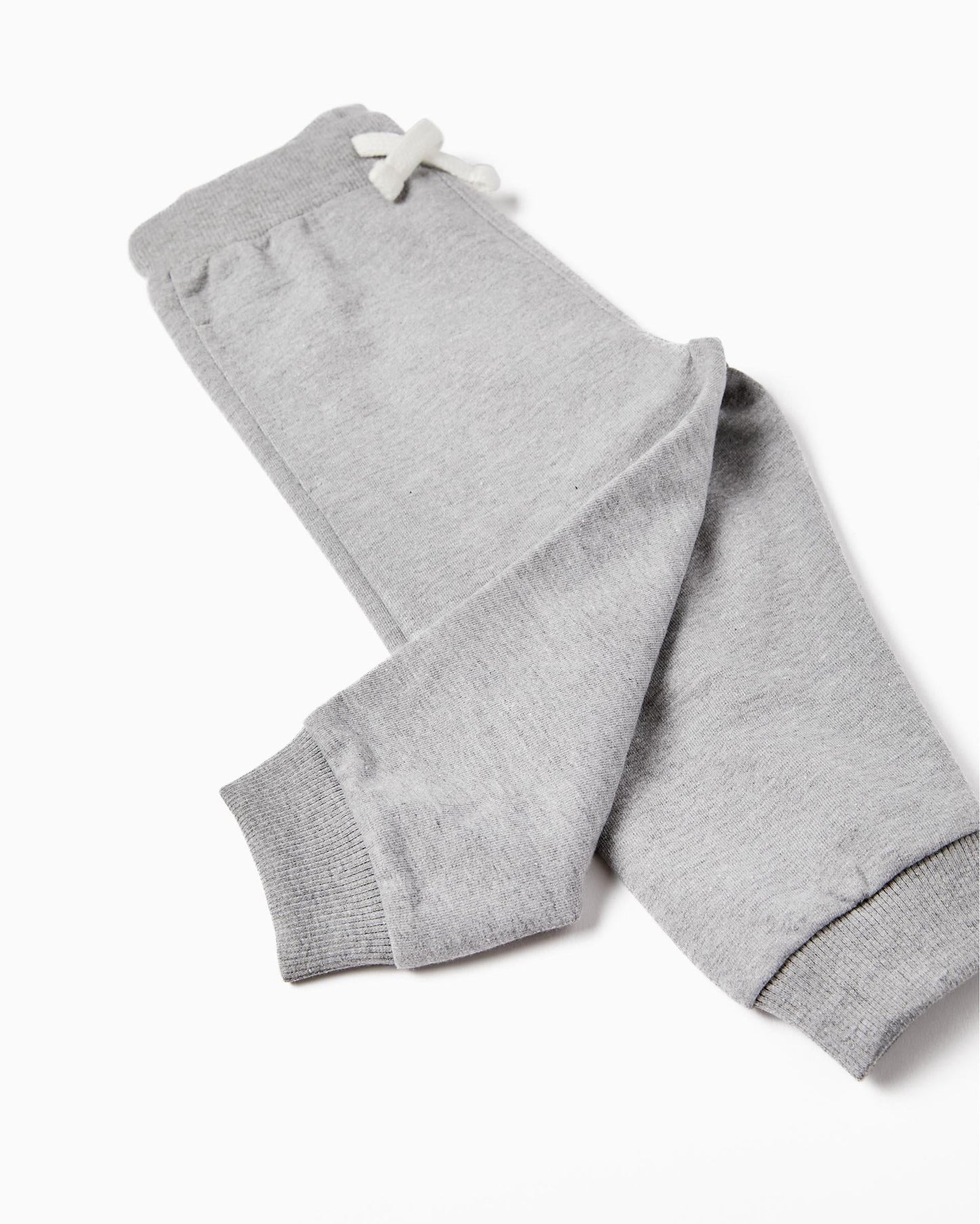 Cotton Joggers for Baby Boys, Grey