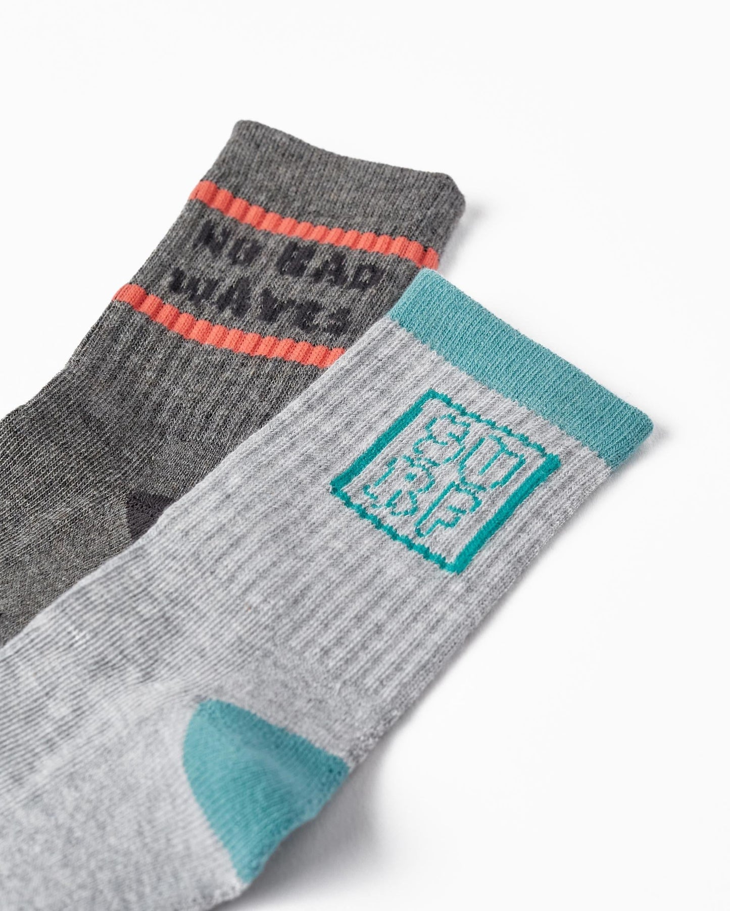 Pack of 2 Pairs of Socks for Boys, Multicolour