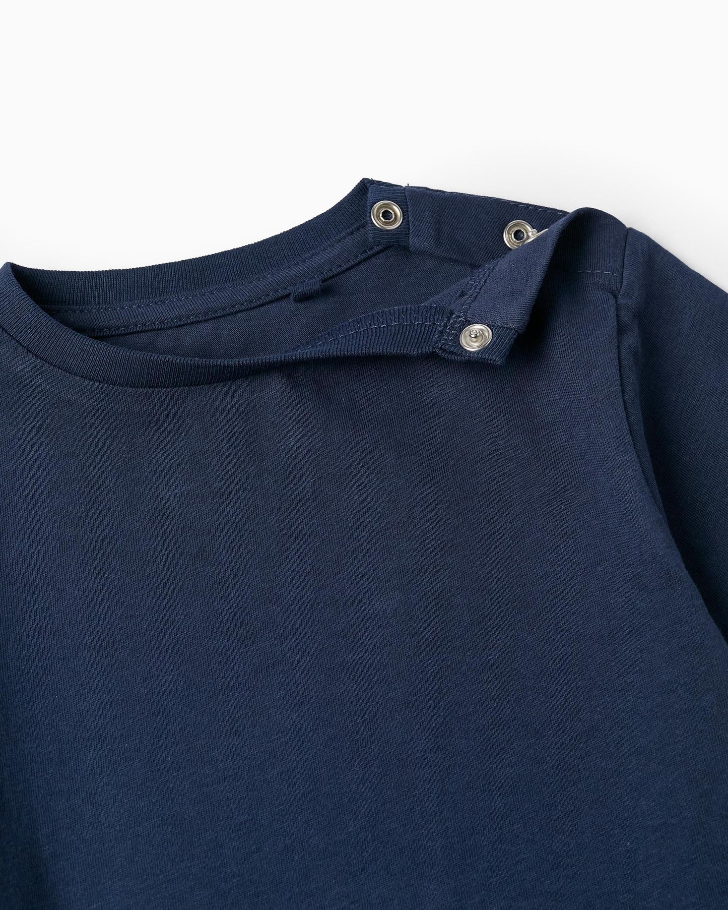 Pack of 2 Short Sleeve T-Shirts for Baby Boys, Dark Blue