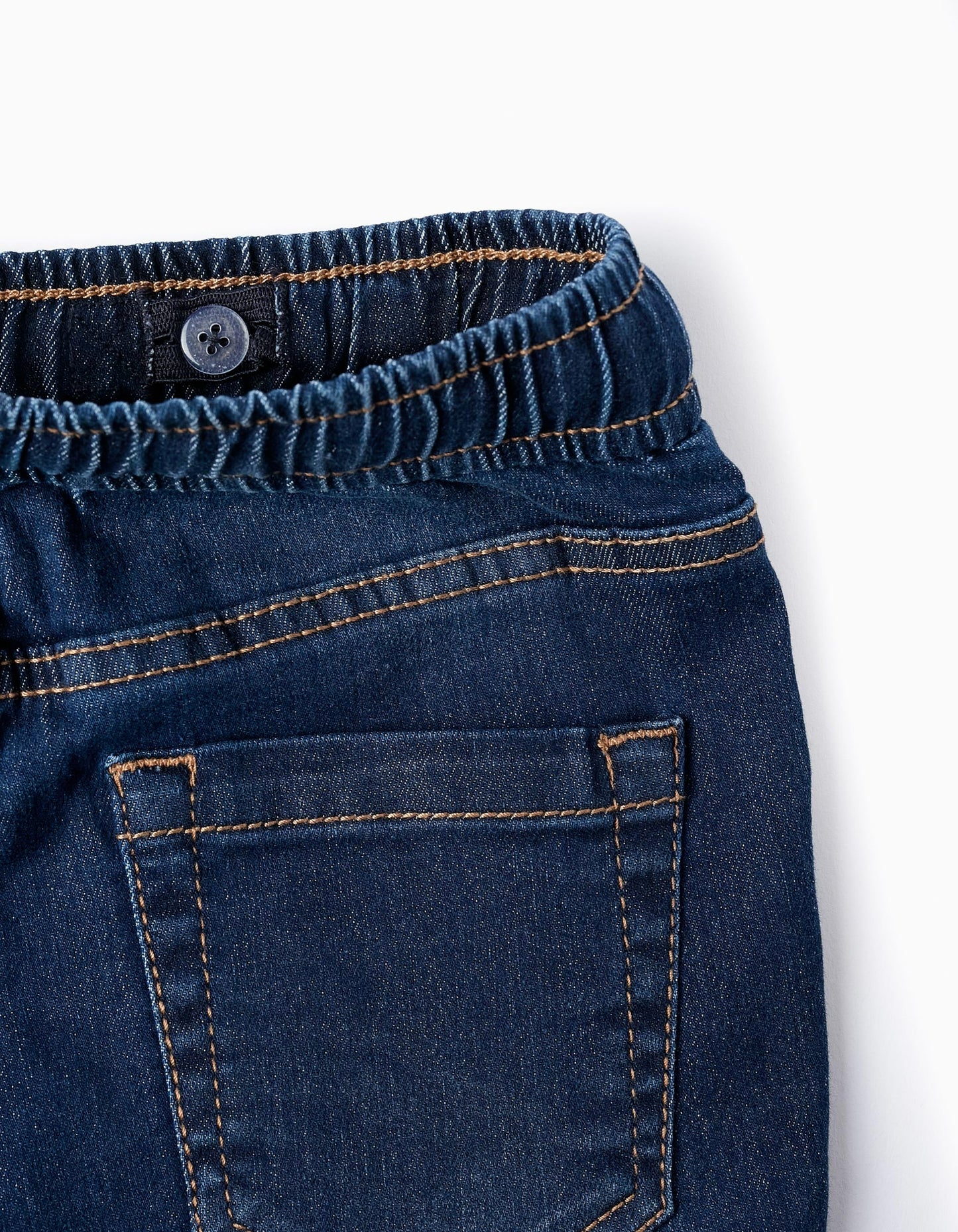 Sporty Denim Trousers for Boys 'Slim Fit', Dark Blue