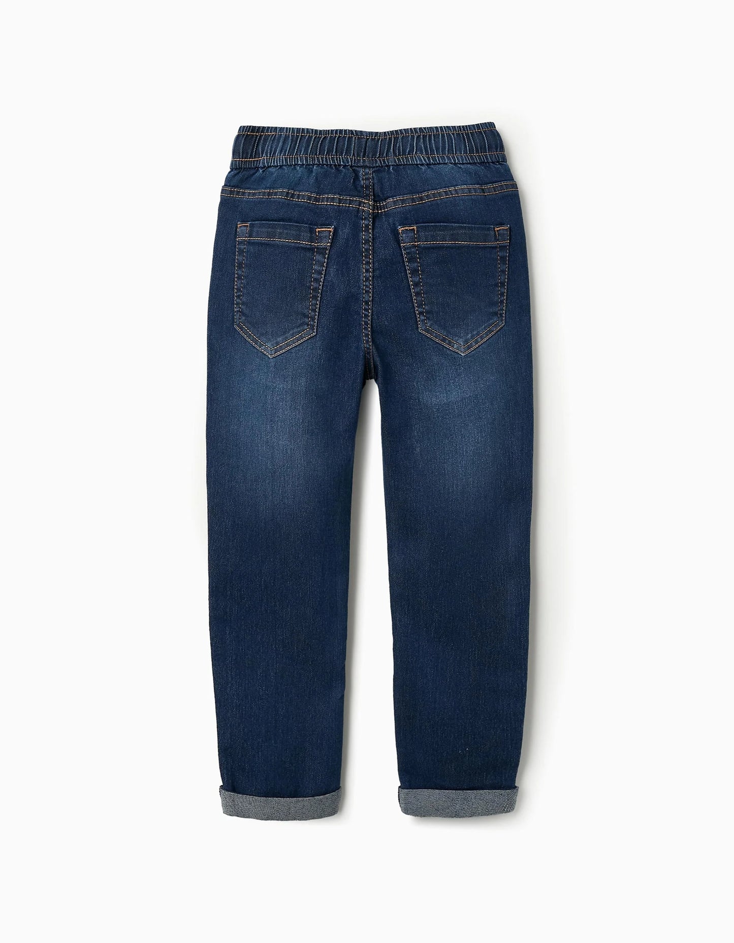 Sporty Denim Trousers for Boys 'Slim Fit', Dark Blue