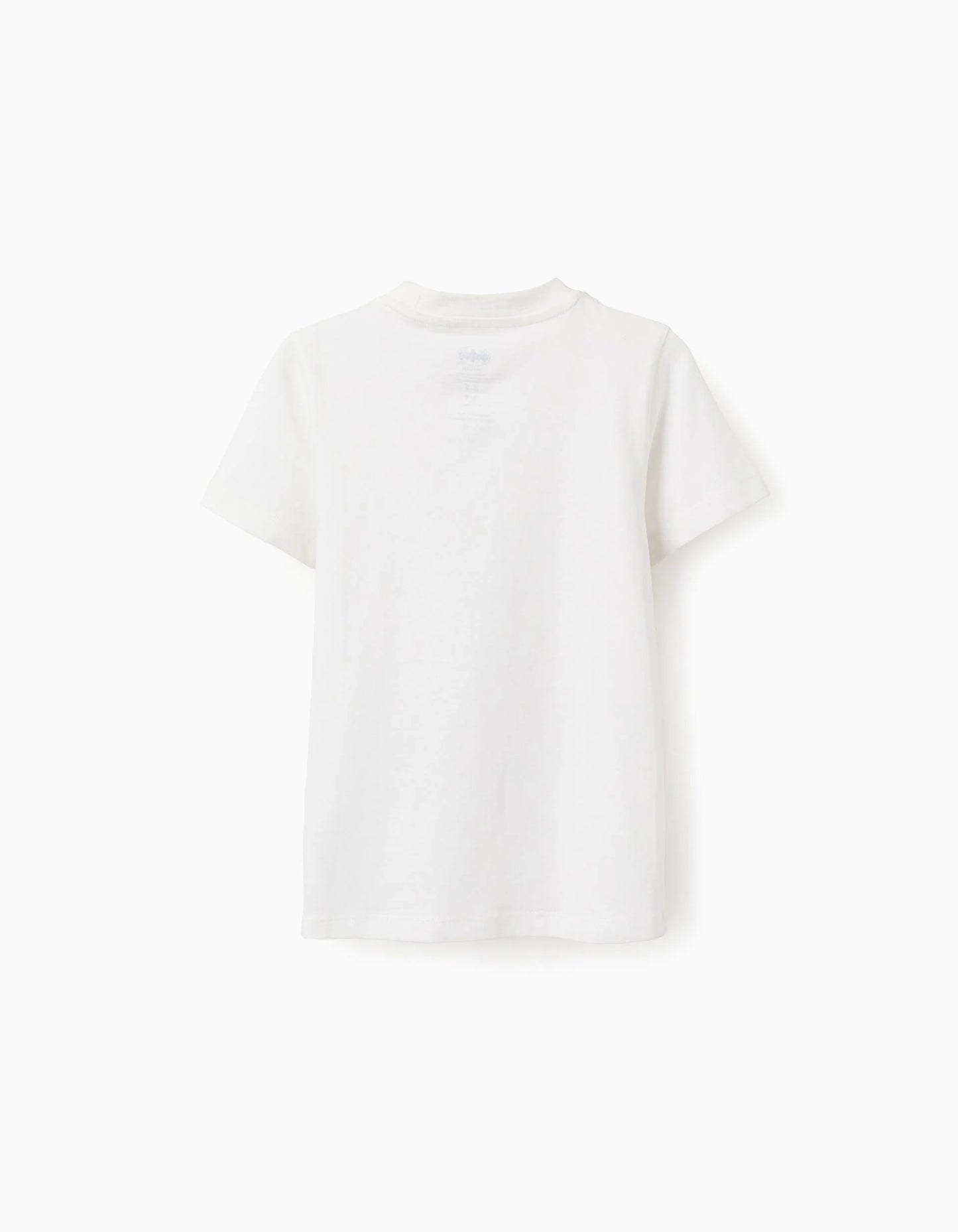 Cotton T-shirt for Boys 'Batman', White