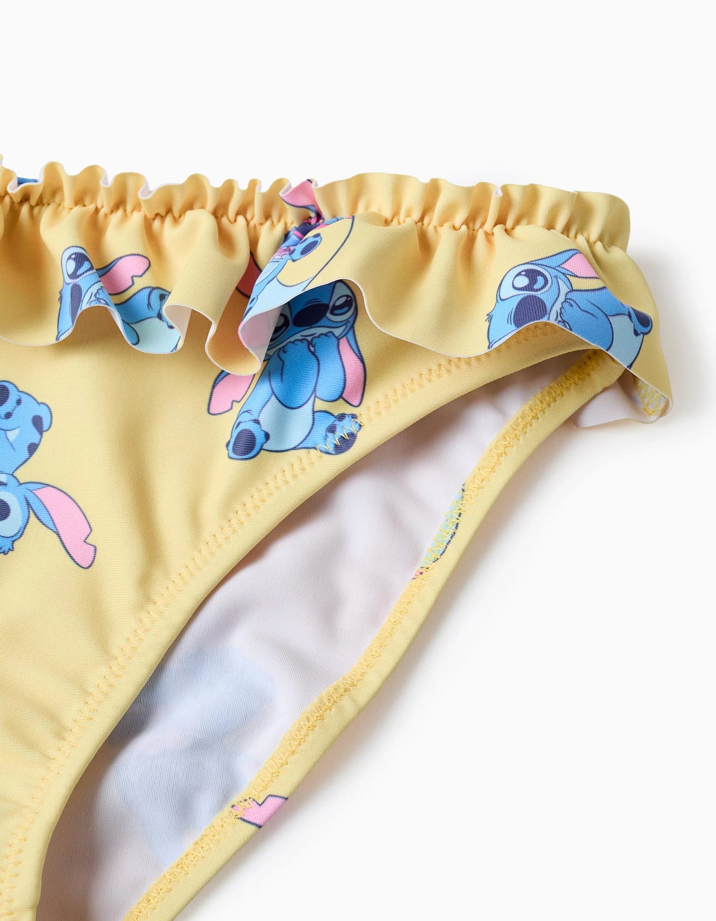 Frilled Bikini for Girls 'Stitch', Yellow