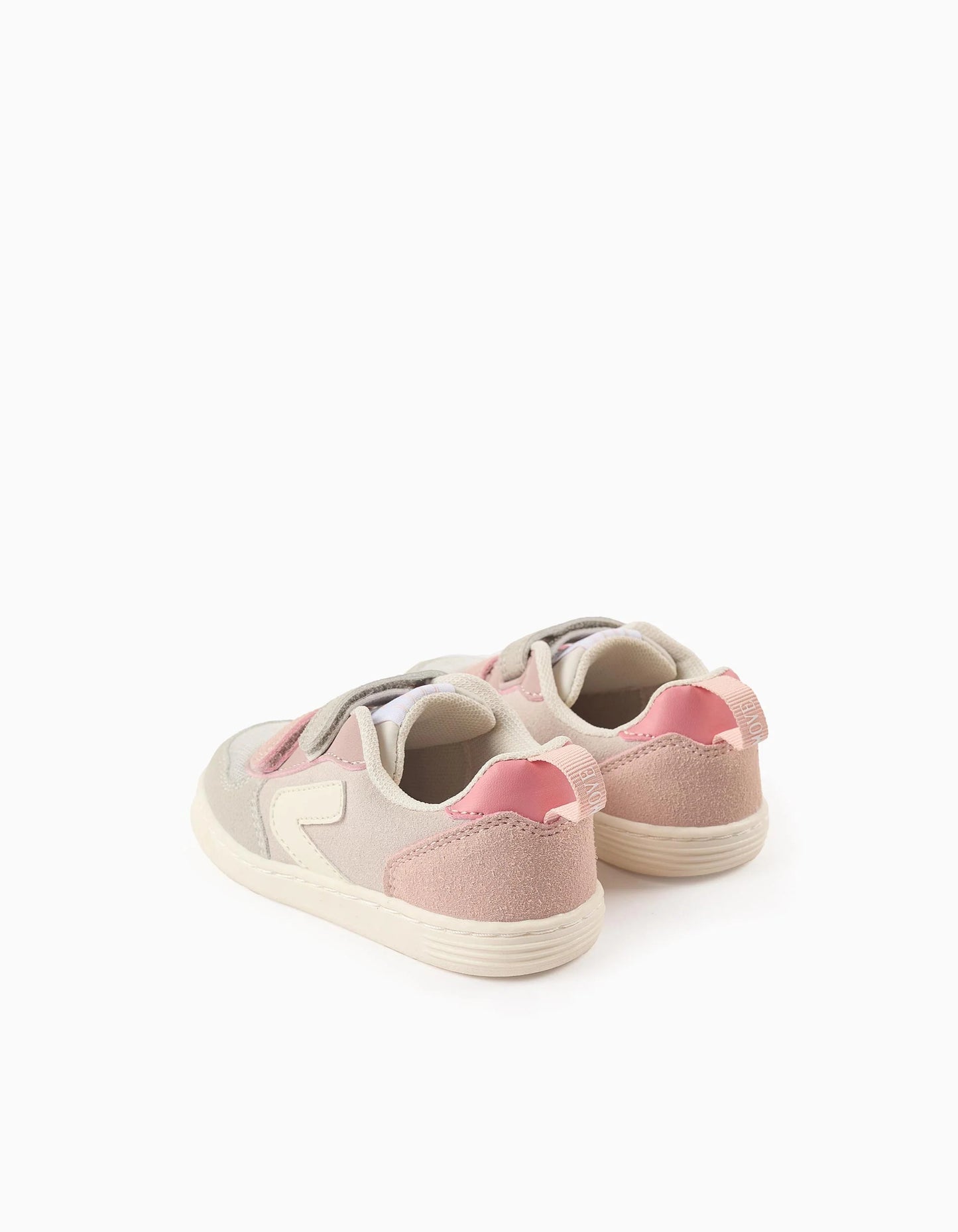Trainers for Baby Girls 'ZY Move', Pink/Beige