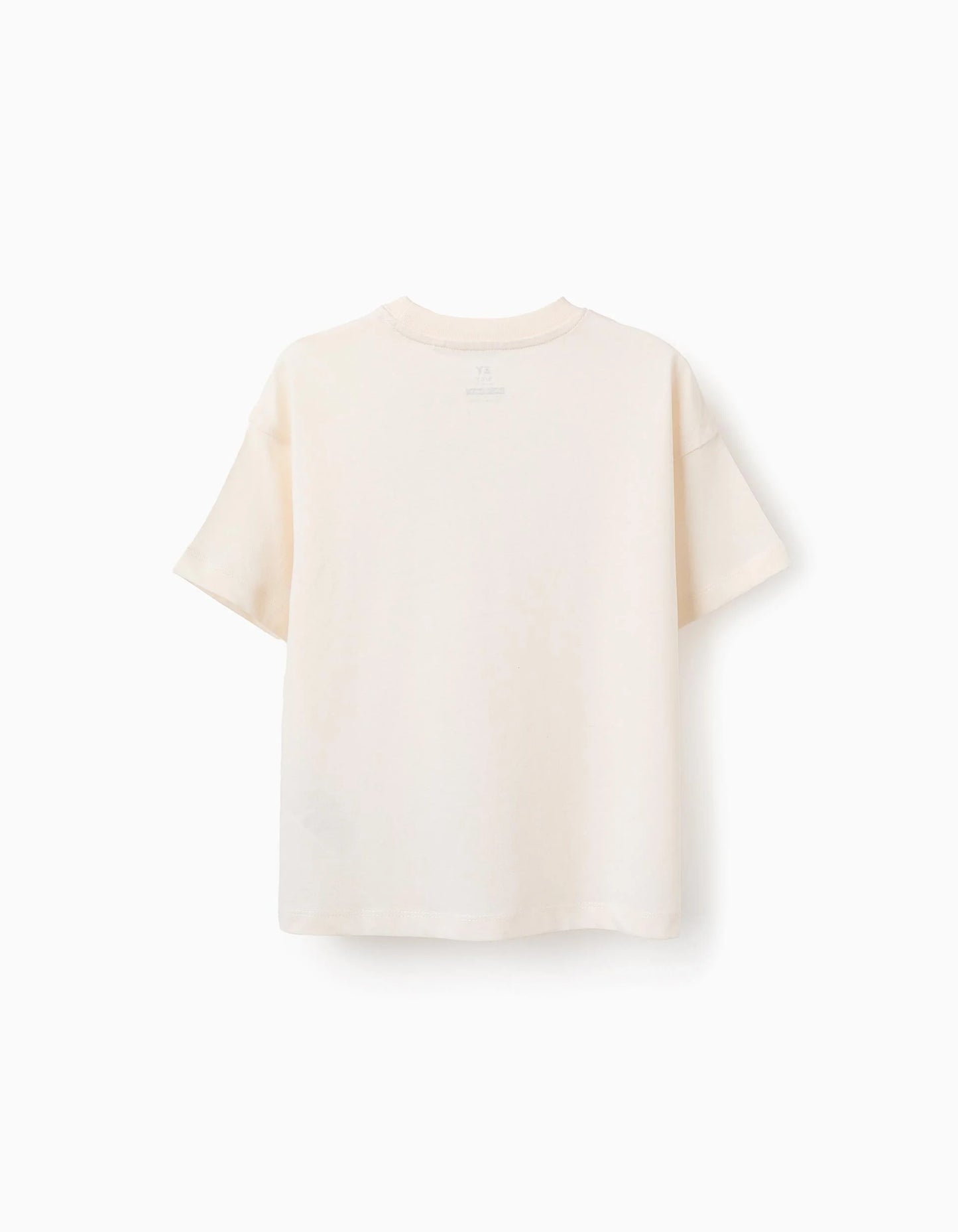 Cotton T-shirt for Girls 'Sumatra', Beige