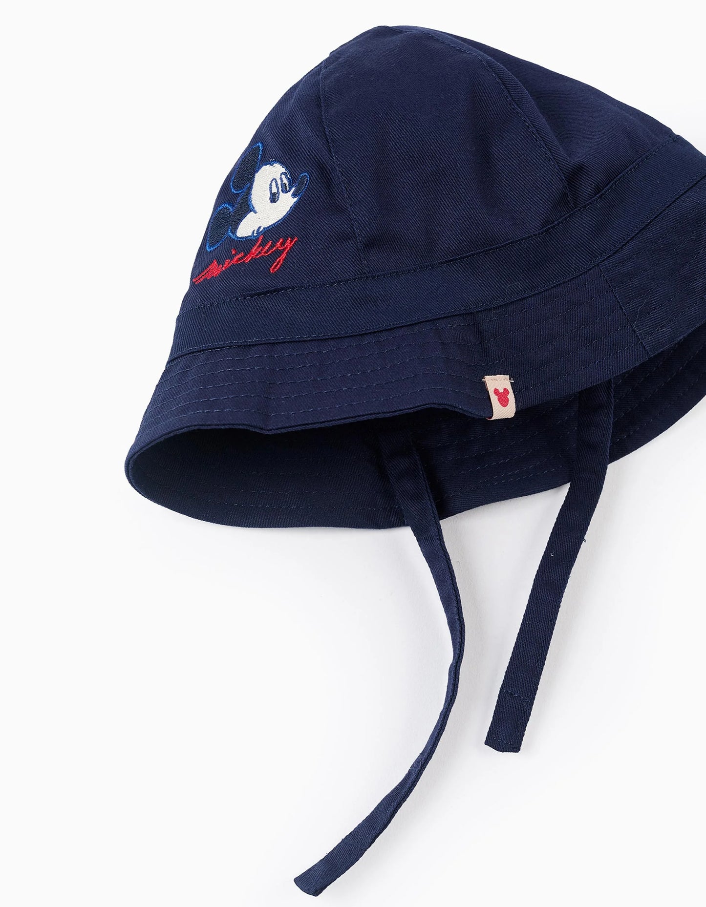 Twill Hat with Side Straps for Baby Boys 'Mickey', Dark Blue