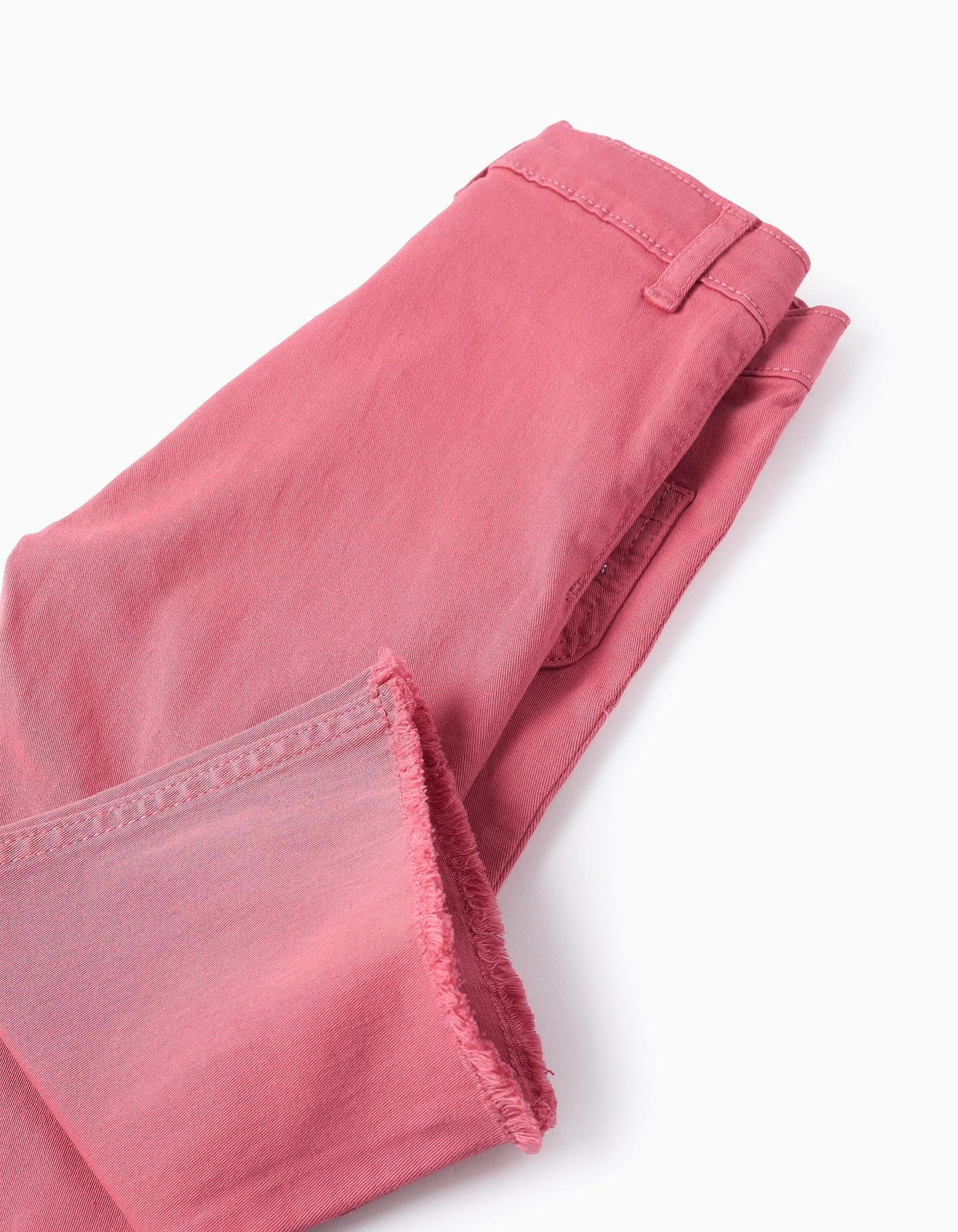 Trousers with Cross-Stitch Details for Baby Girls, Pink