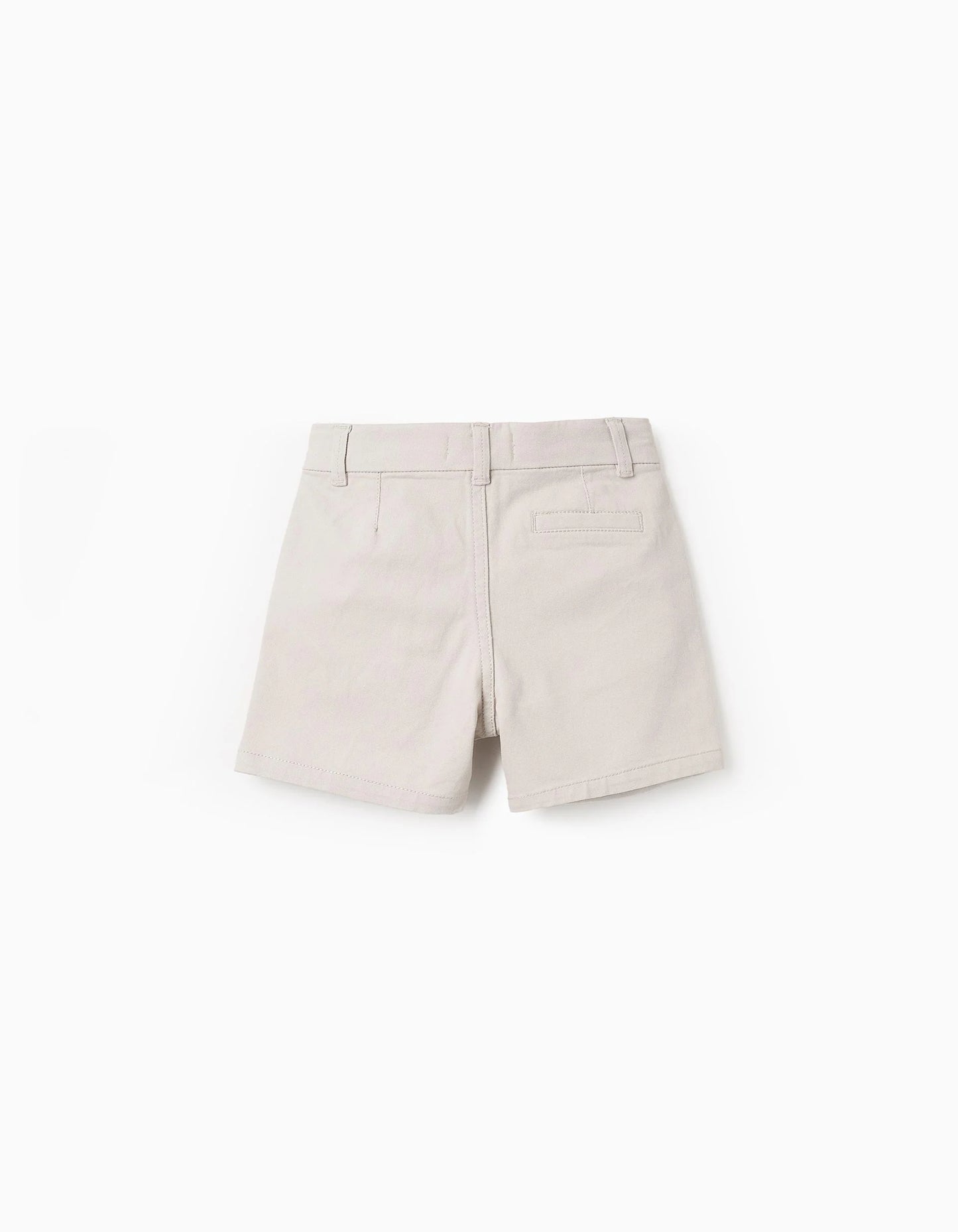 Chino Twill Shorts for Baby Boys, Beige