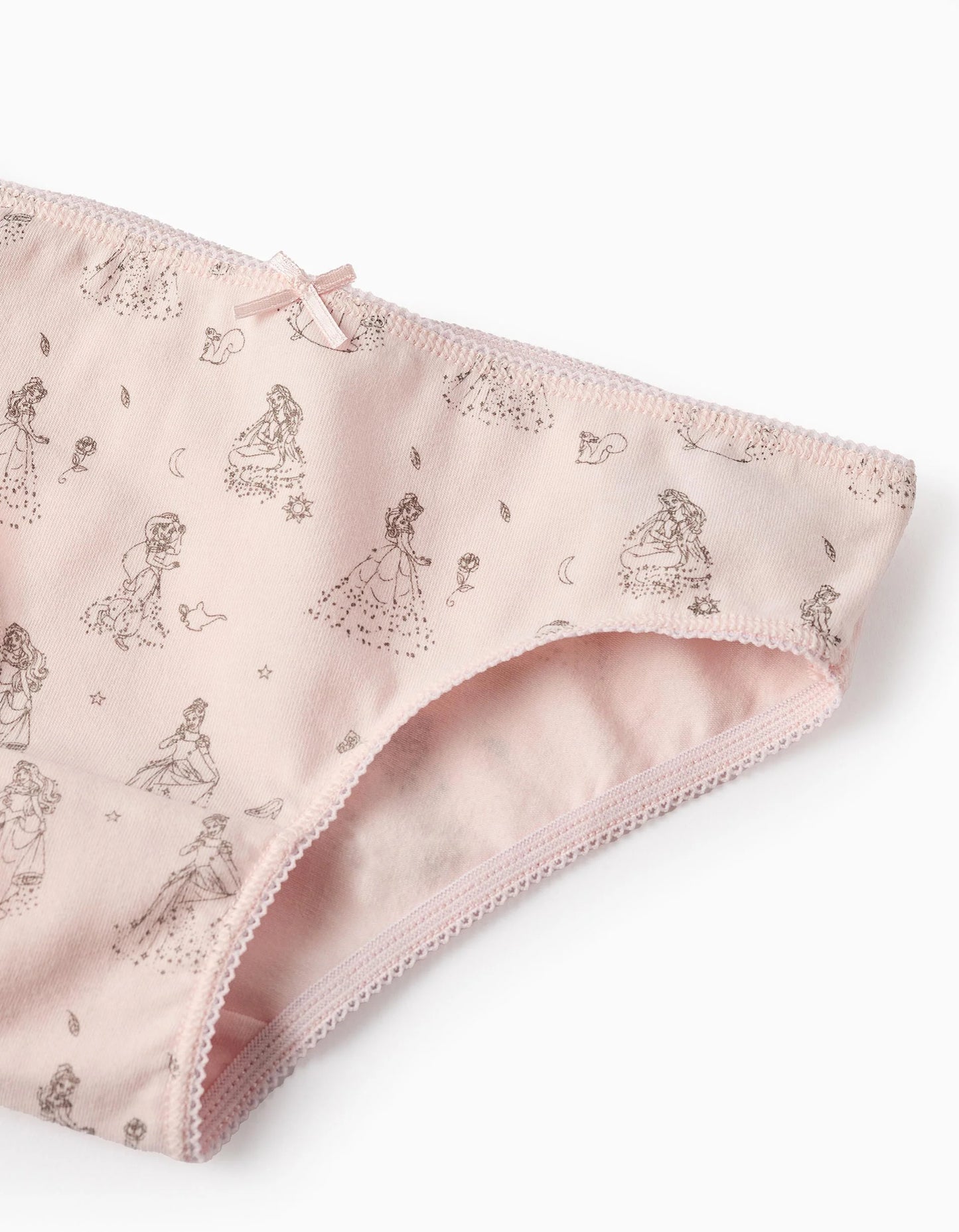 Top + Briefs for Girls 'Disney Princesses', Pink