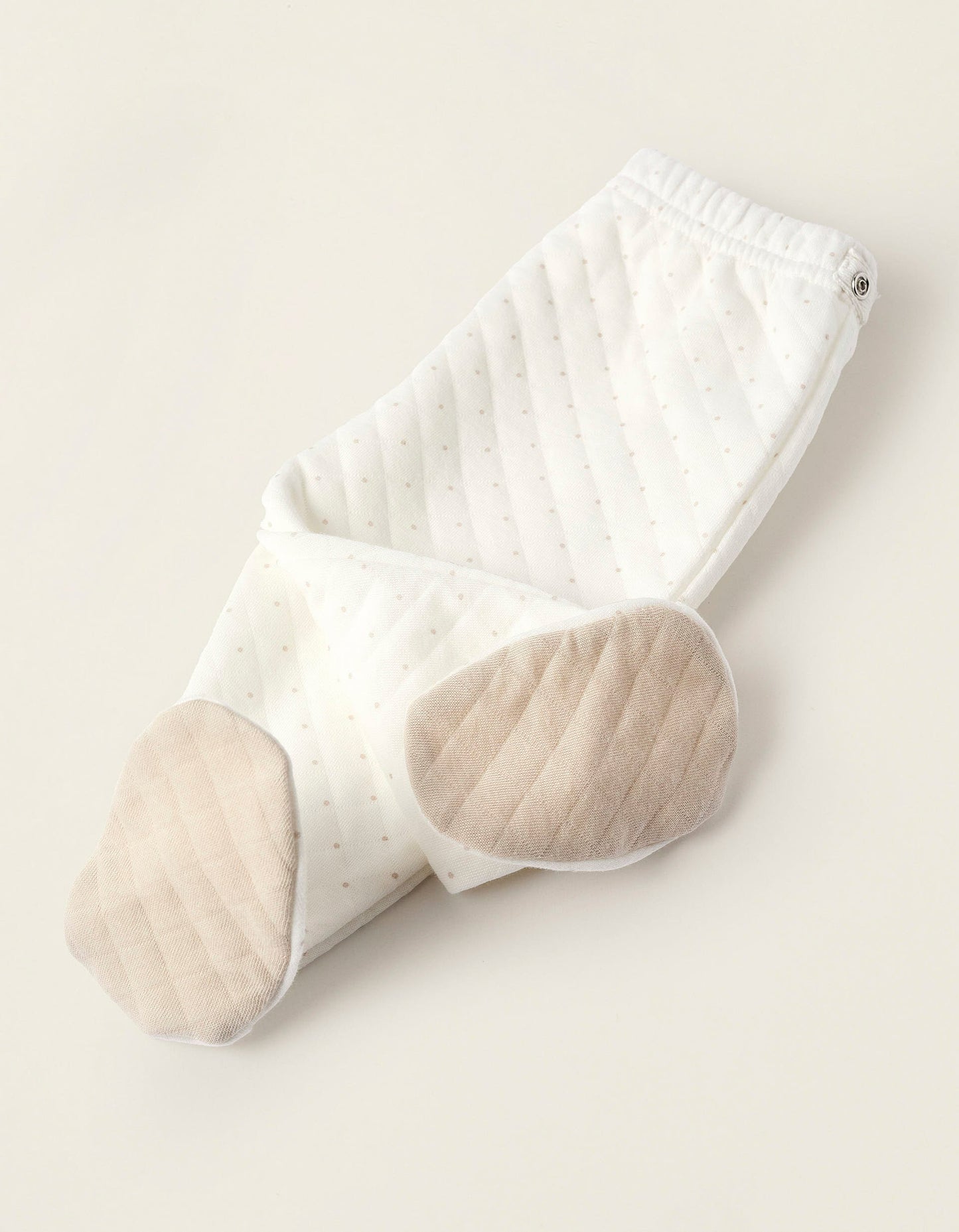Sweatshirt + Trousers for Newborn Girls 'Mouse', Beige/White