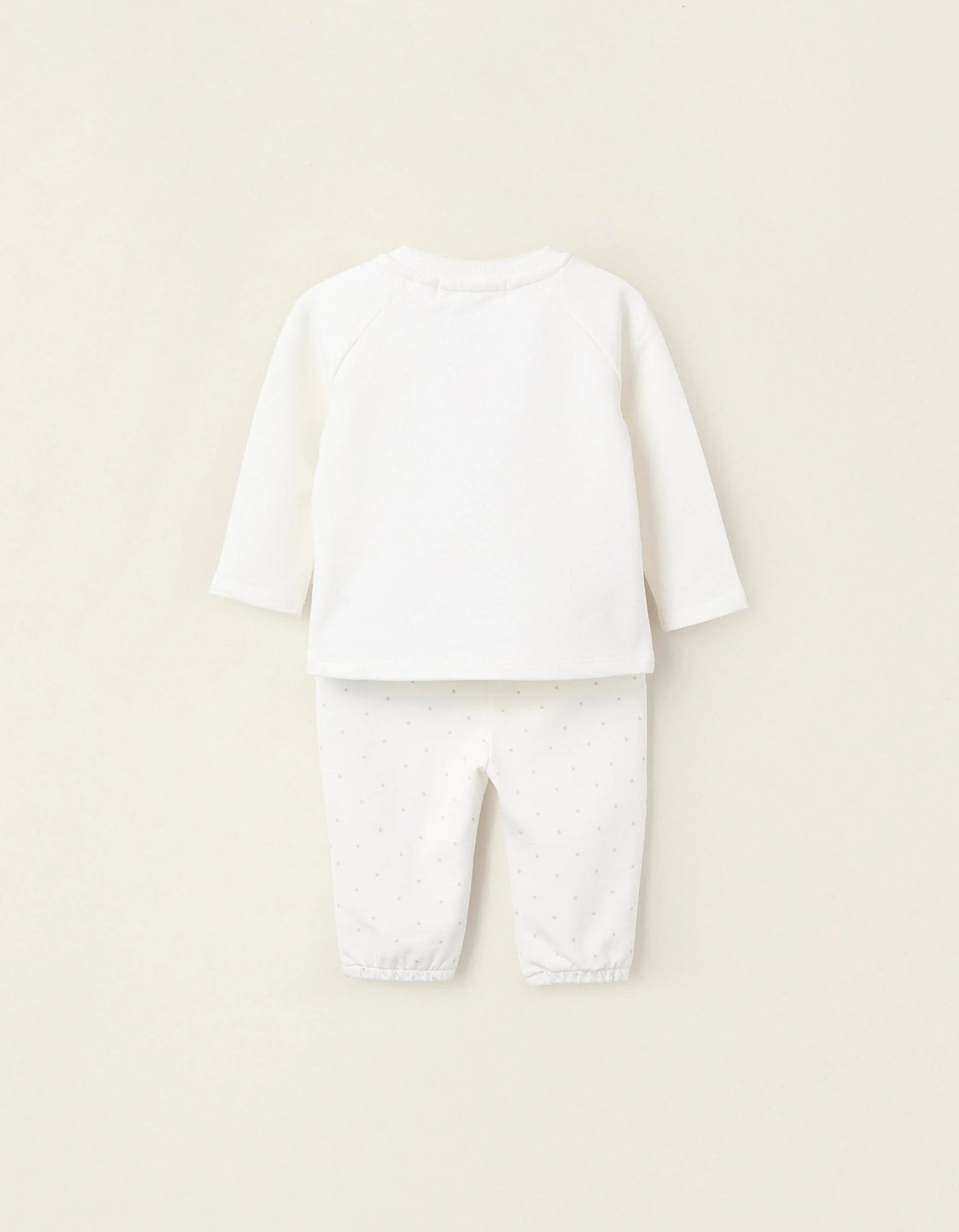 2-Piece Set for Newborn Girls 'Smile', White