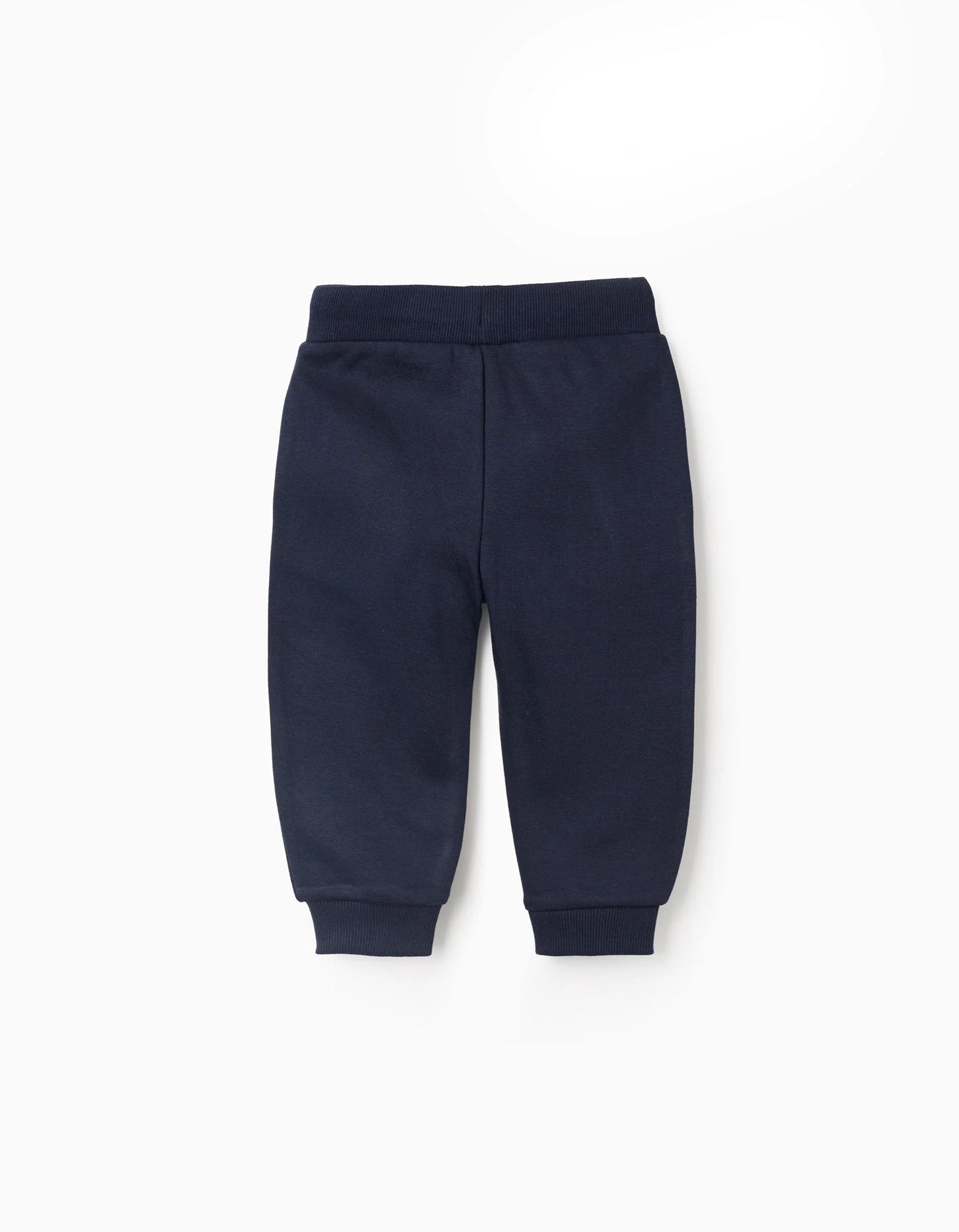 Brushed Joggers for Baby Boys 'Adventure', Dark Blue