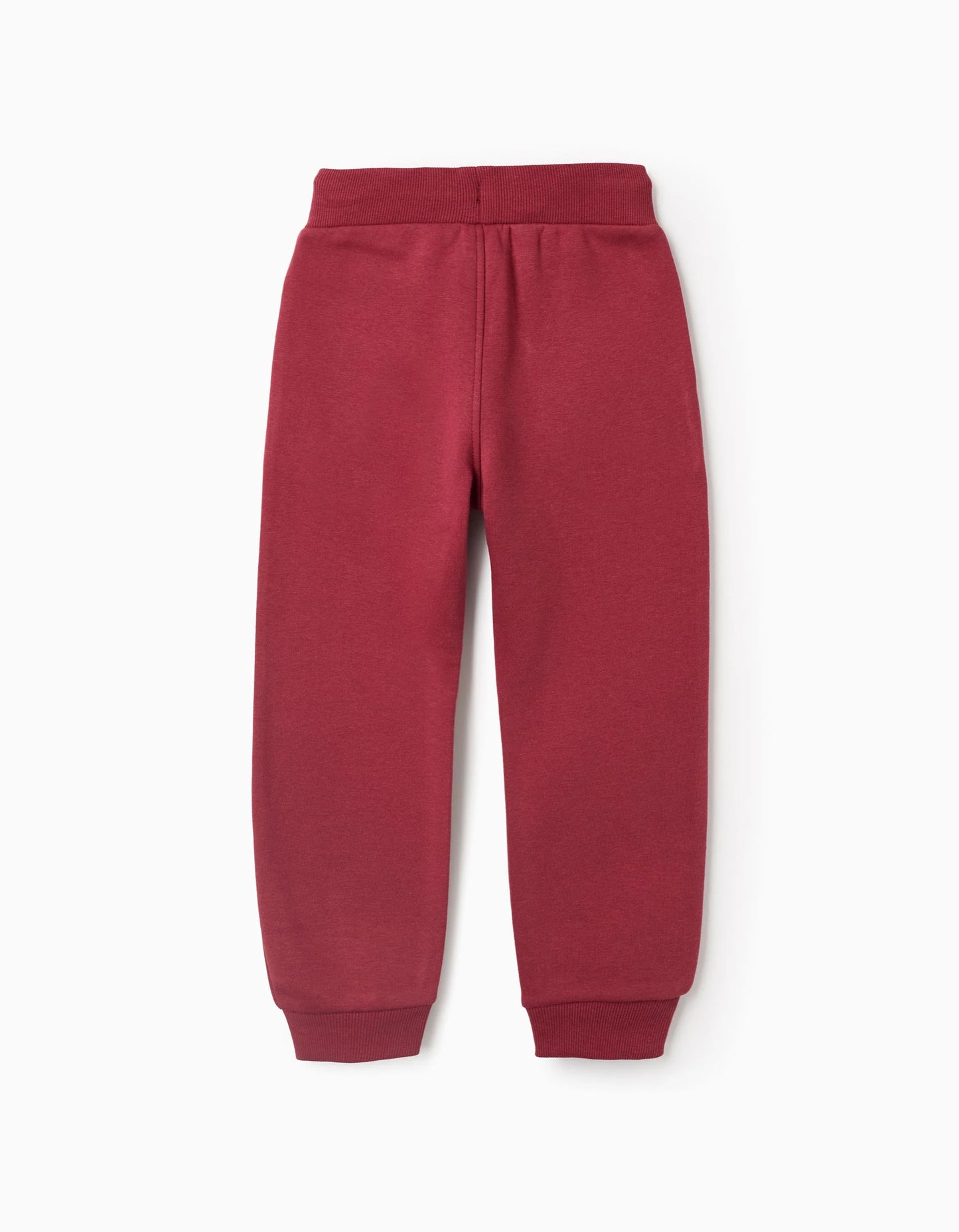 Brushed Joggers for Boys 'Stockholm', Dark Red