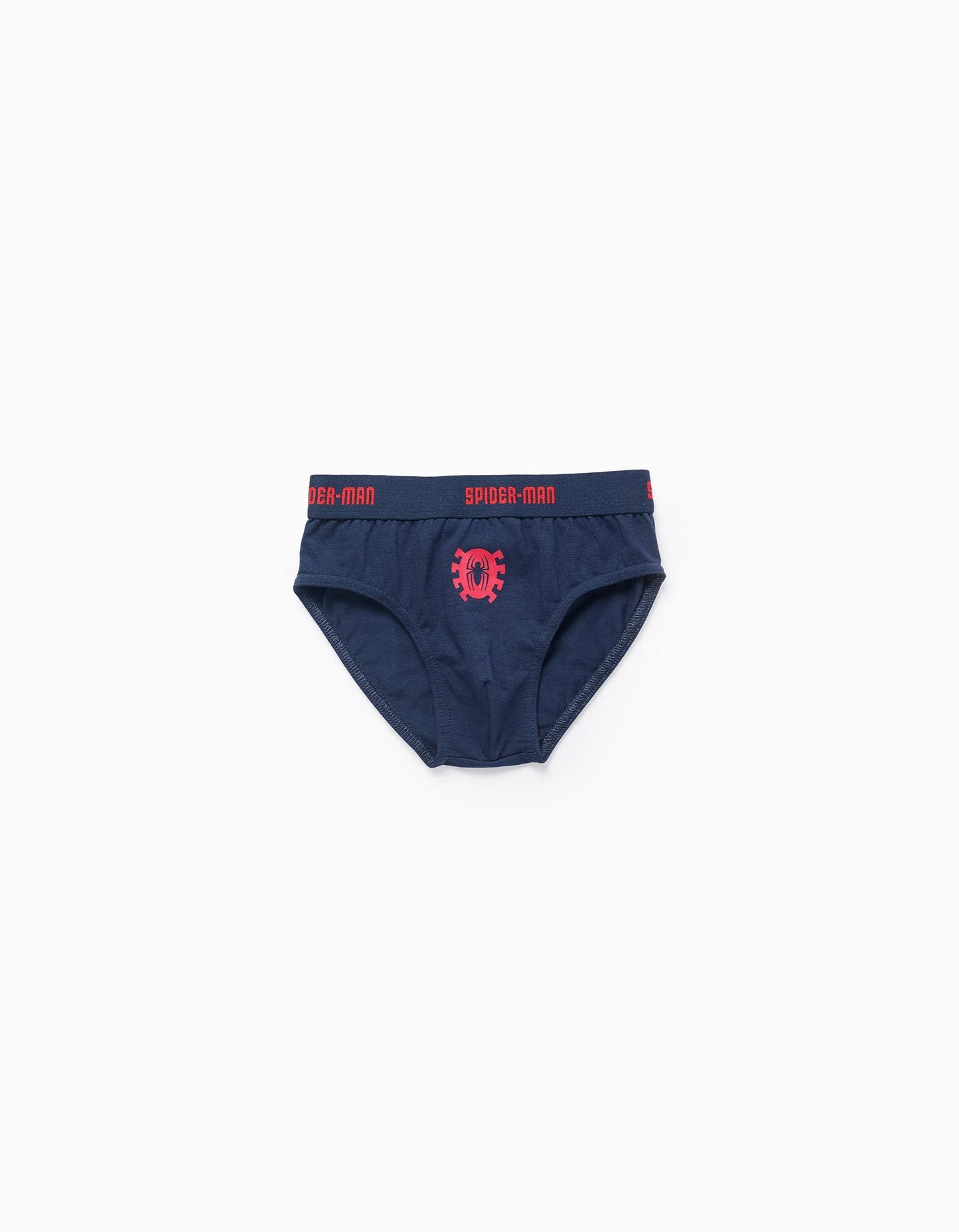 Pack of 5 Briefs for Boys 'Spiderman', Blue/White/Grey