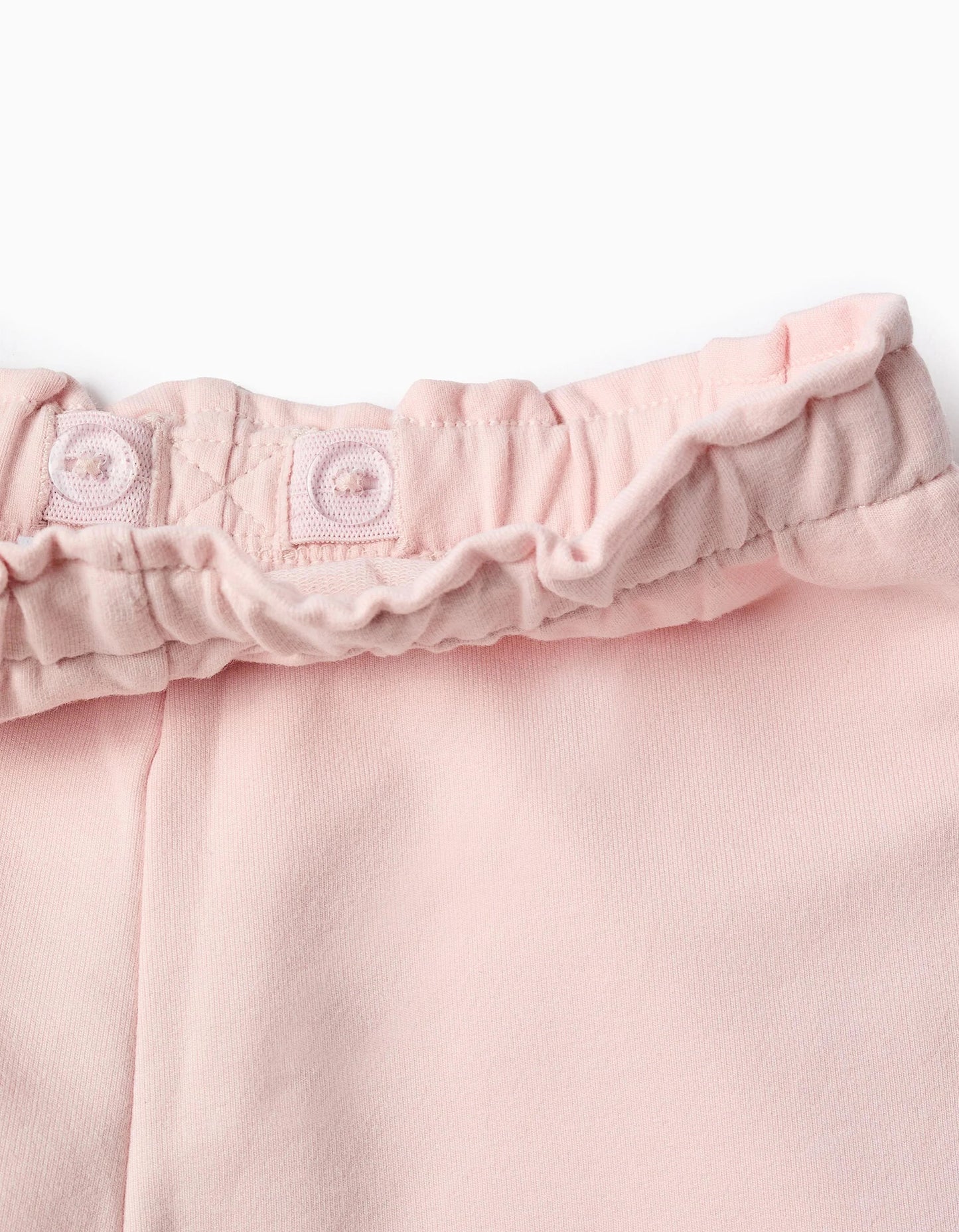 Tracksuit for Baby Girls 'Bows', White/Pink