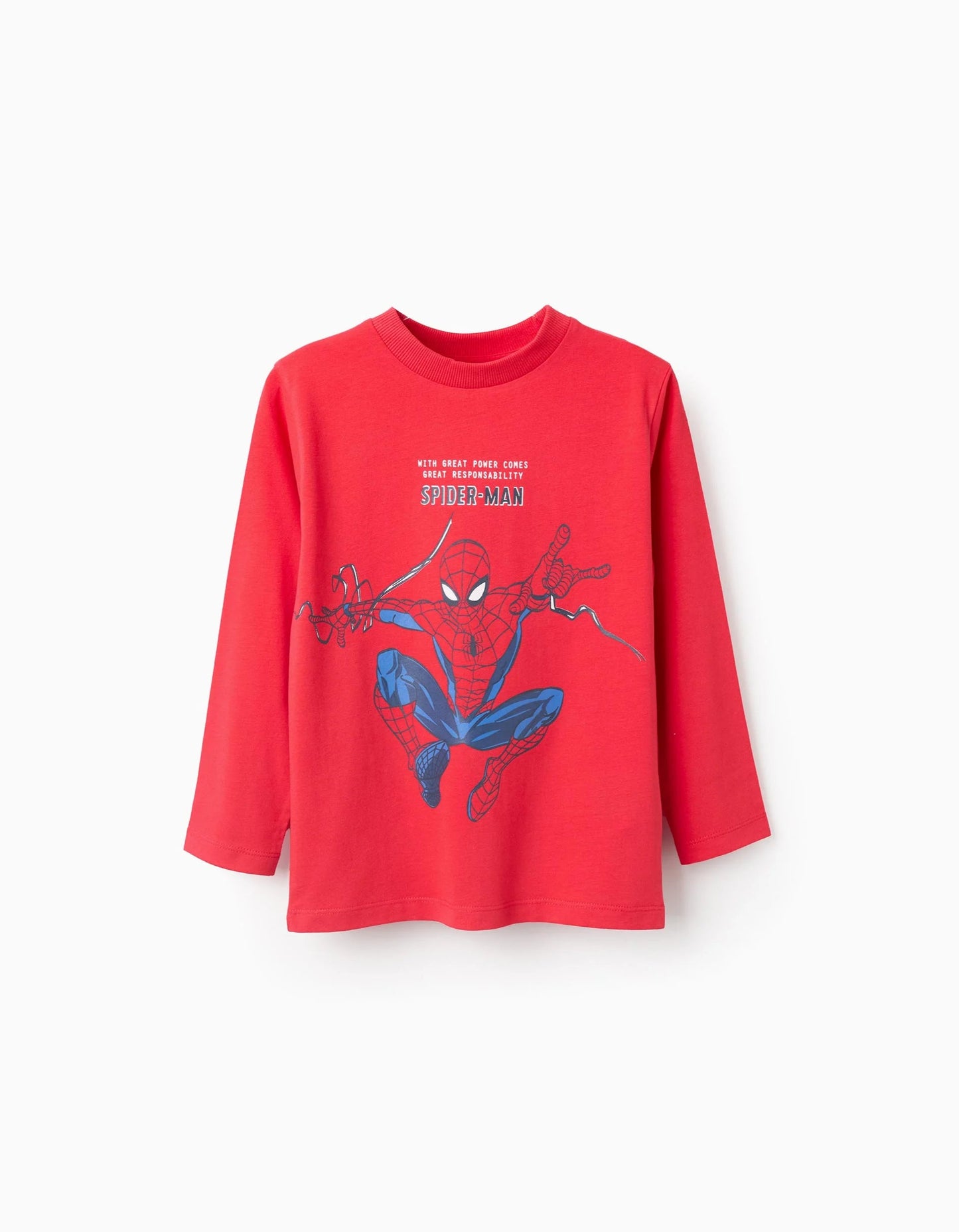 Long Sleeve T-shirt for Boys 'Spider-Man', Red