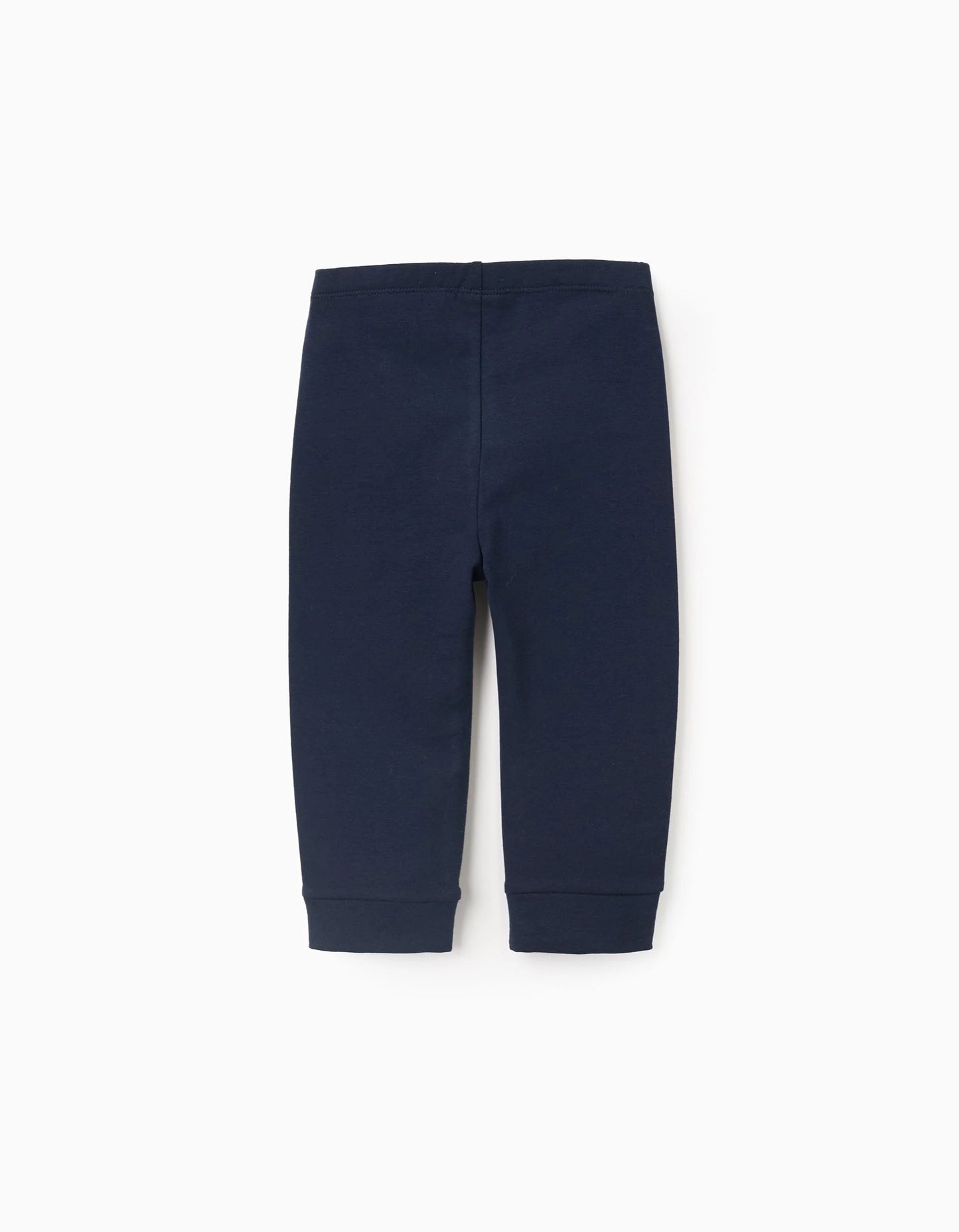 Joggers Sweatpants for Baby Girls 'Play with Shapes', Dark Blue
