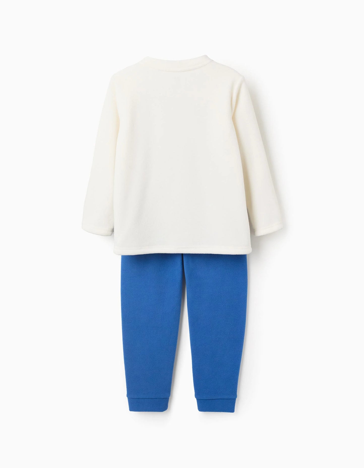 Polar Pyjama for Boys 'Monster of Emotions', White/Blue