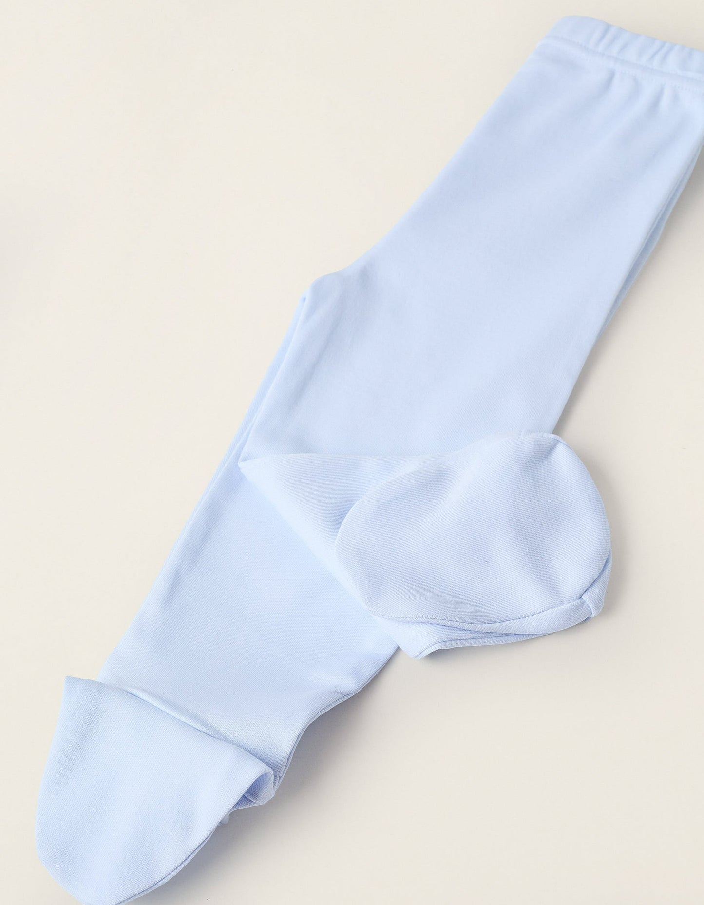 Pack of 2 Footed Trousers for Baby Boys 'Family Love', Blue/White