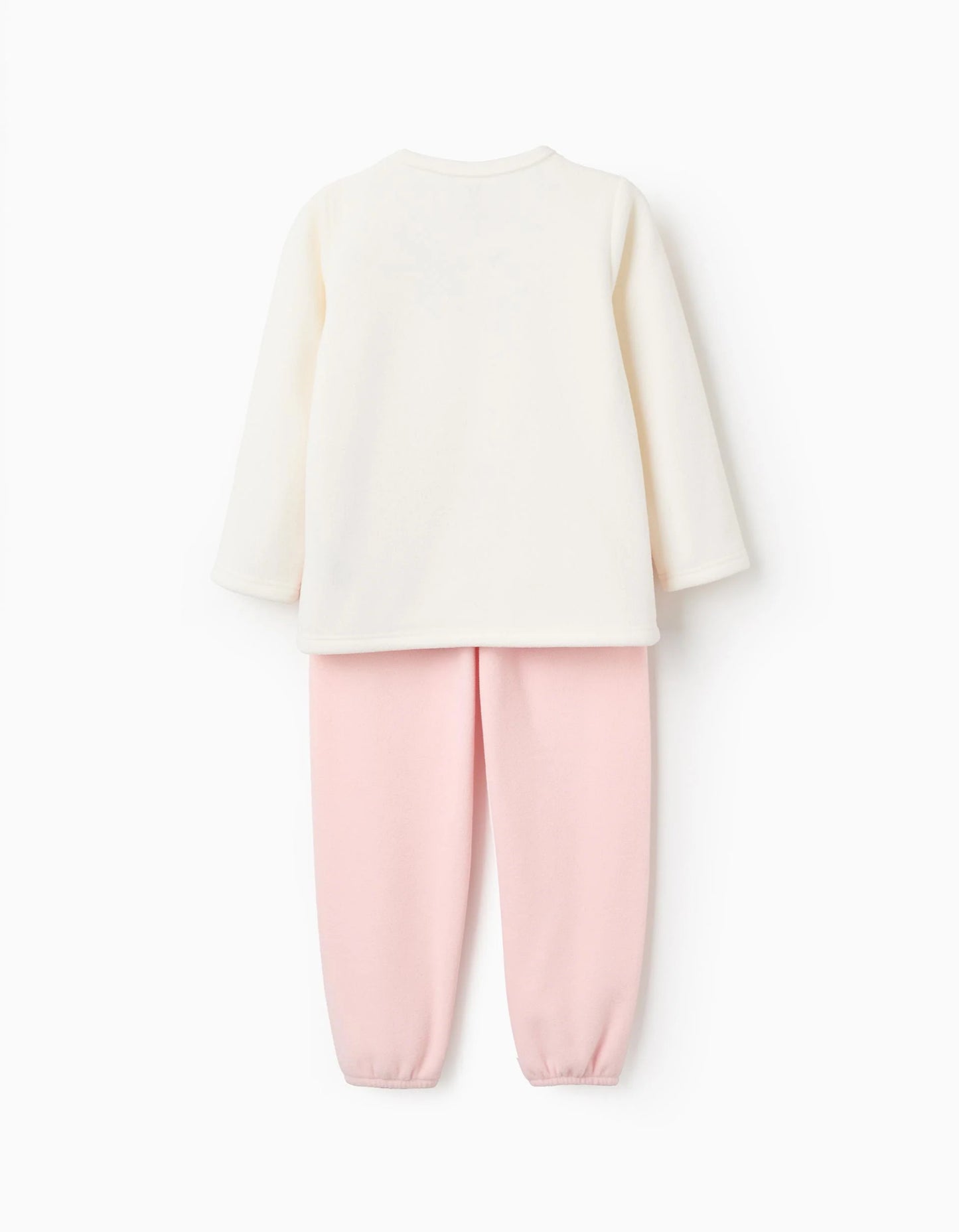 Polar Pyjama for Girls 'Monster of Emotions', White/Pink