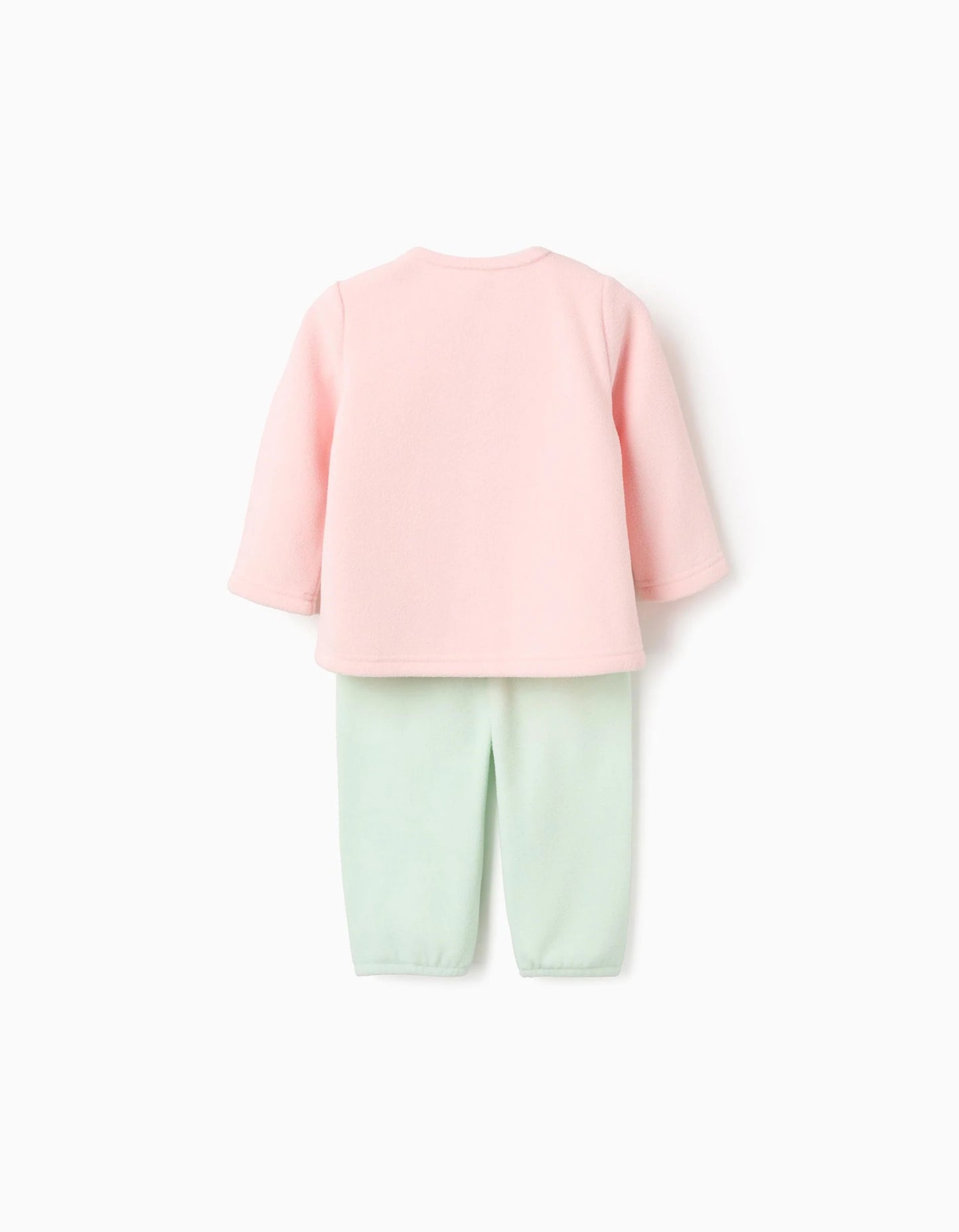 Polar Pyjama for Baby Girls 'Monsters of Emotions', Pink/Green