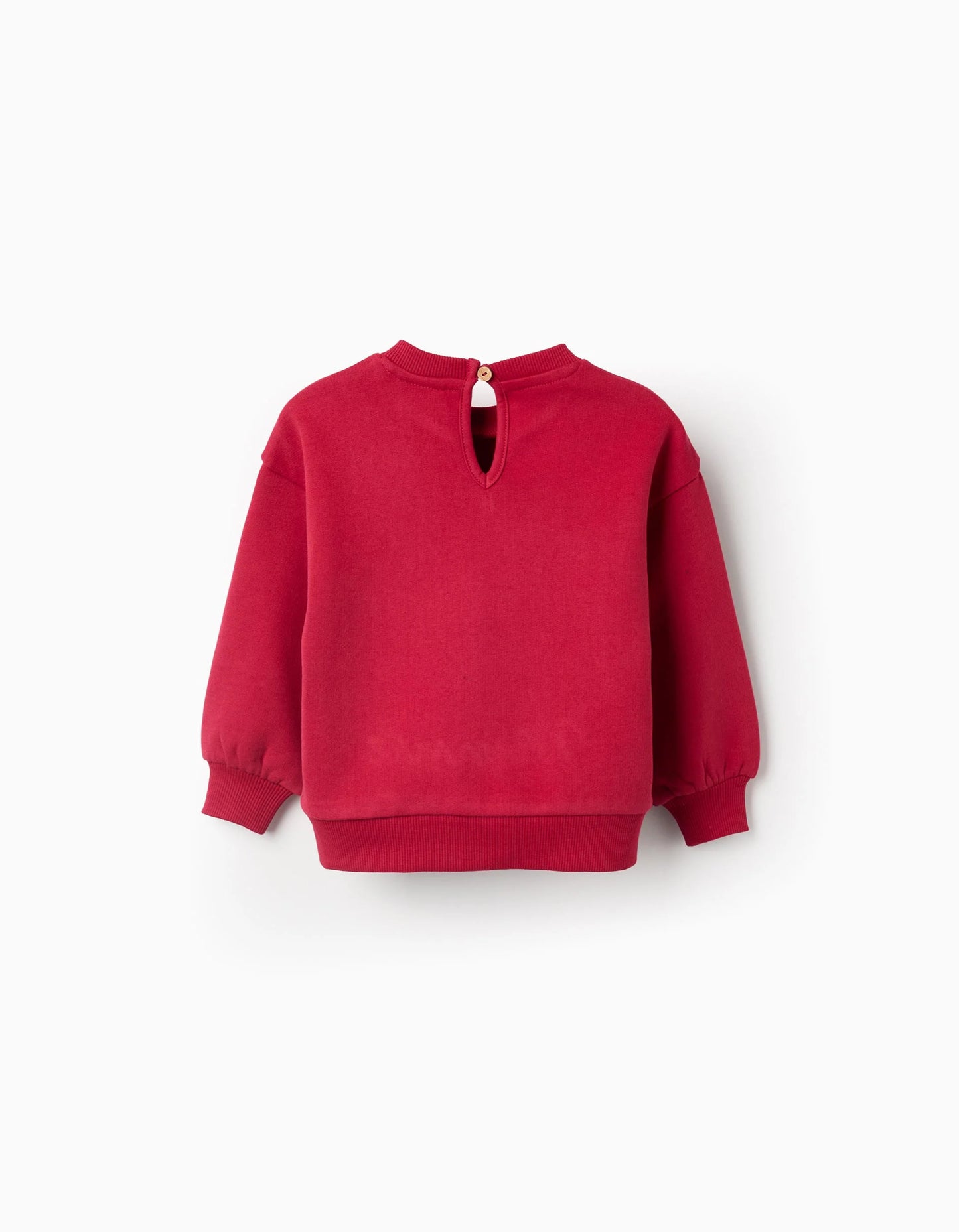 Christmas Sweatshirt for Newborn Girls 'X-Mas Minnie', Red