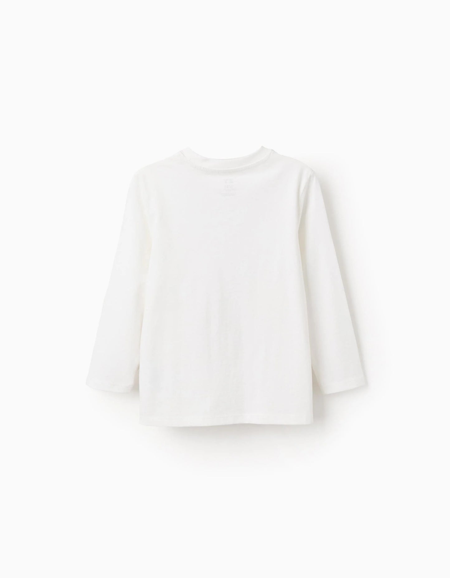 Long Sleeve Cotton T-shirt for Boys 'Berlin', White