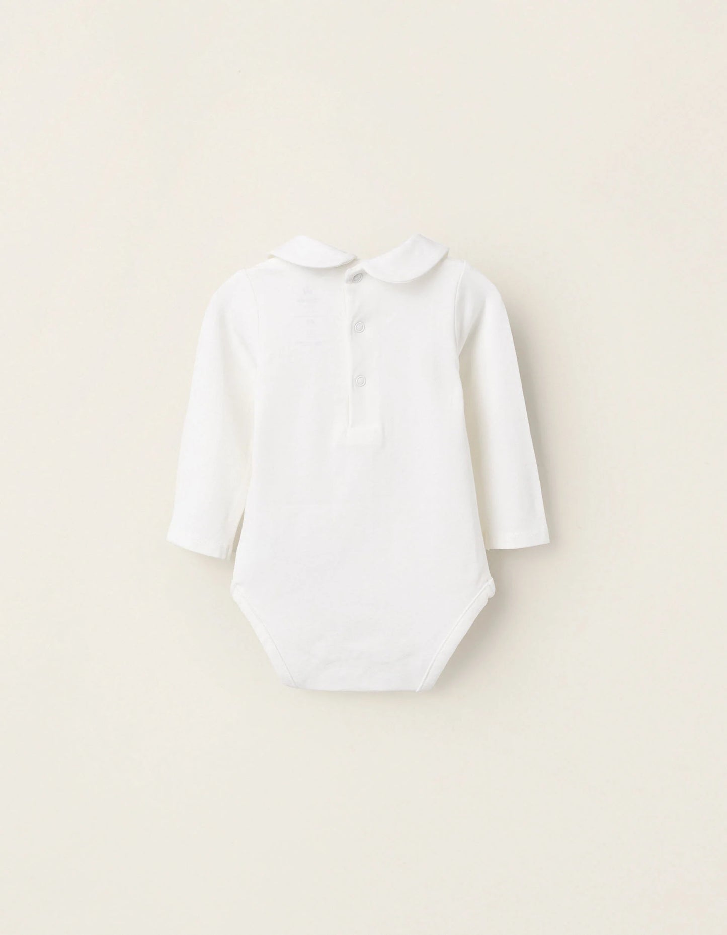Bodysuit with Peter Pan Collar for Newborns 'Winnie the Pooh', White