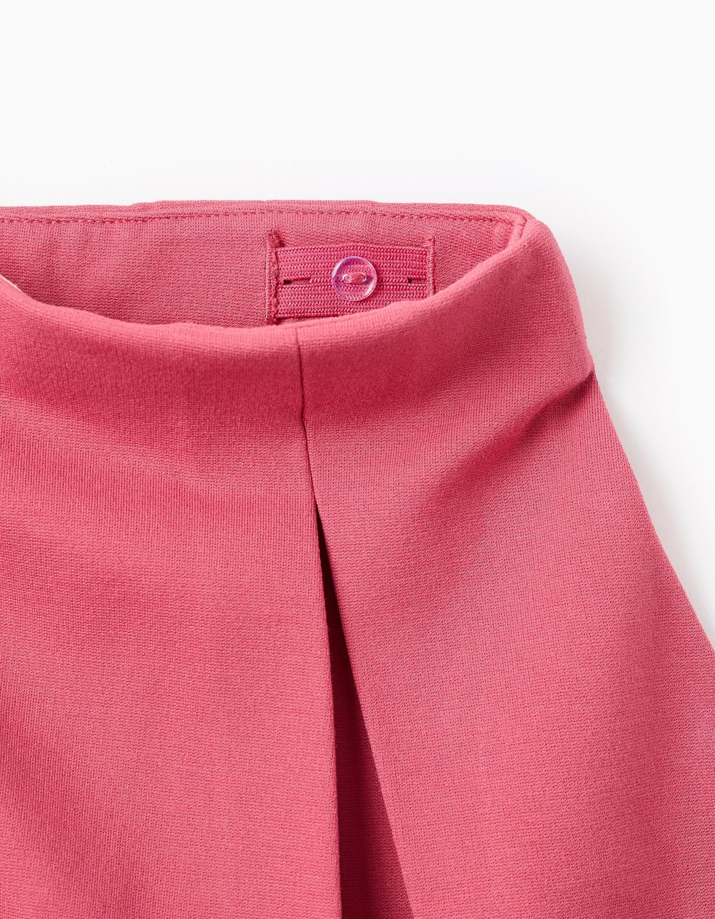 Roma Knit Pleated Skirt for Girls, Pink