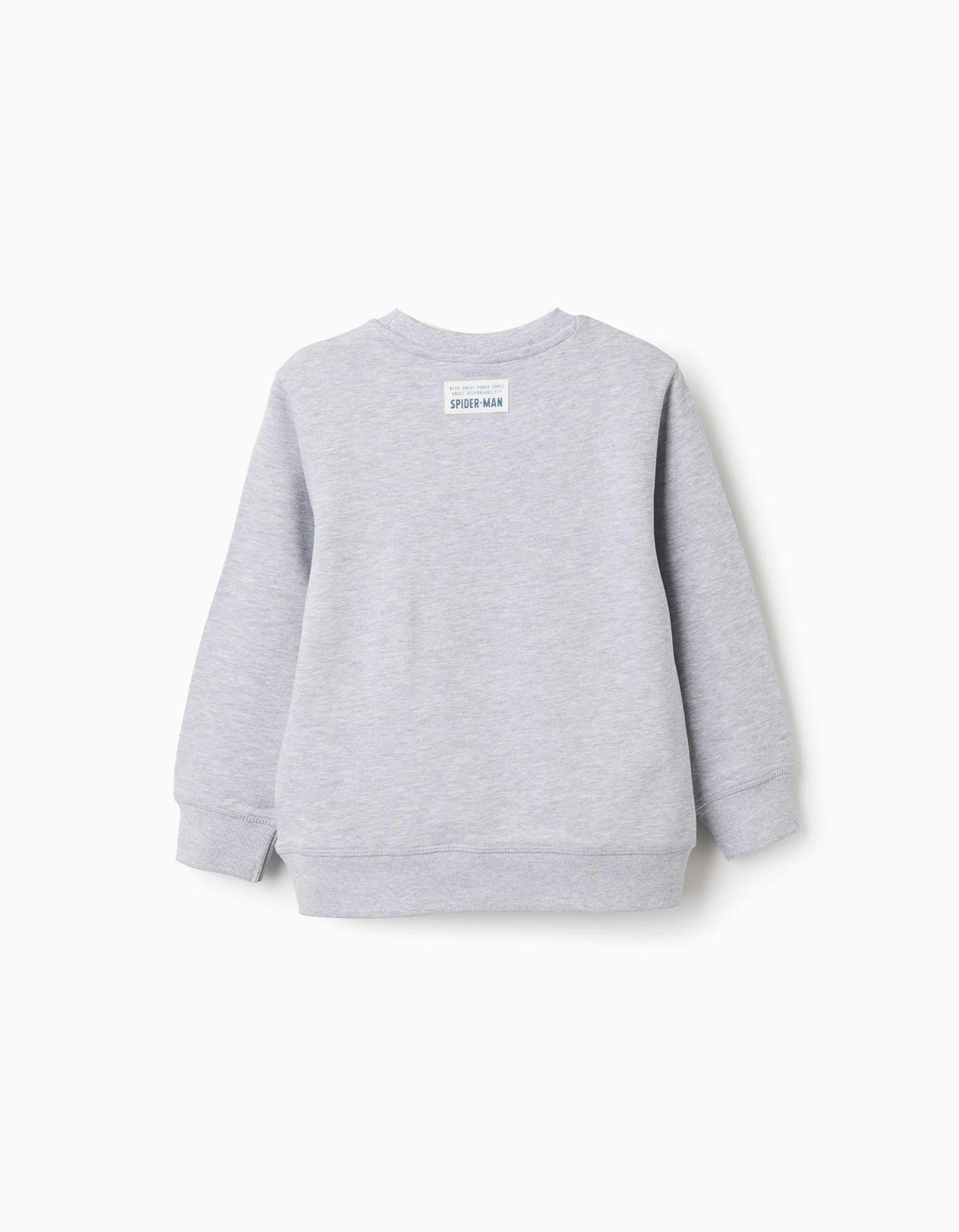 Sweatshirt with Print for Boys 'Spider-Man', Grey