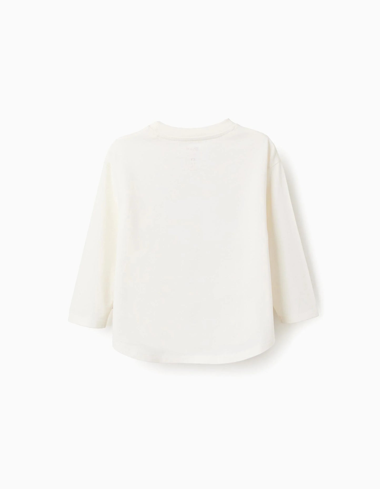 Long Sleeve T-shirt for Girls 'Stitch, Scrump & Angel', White