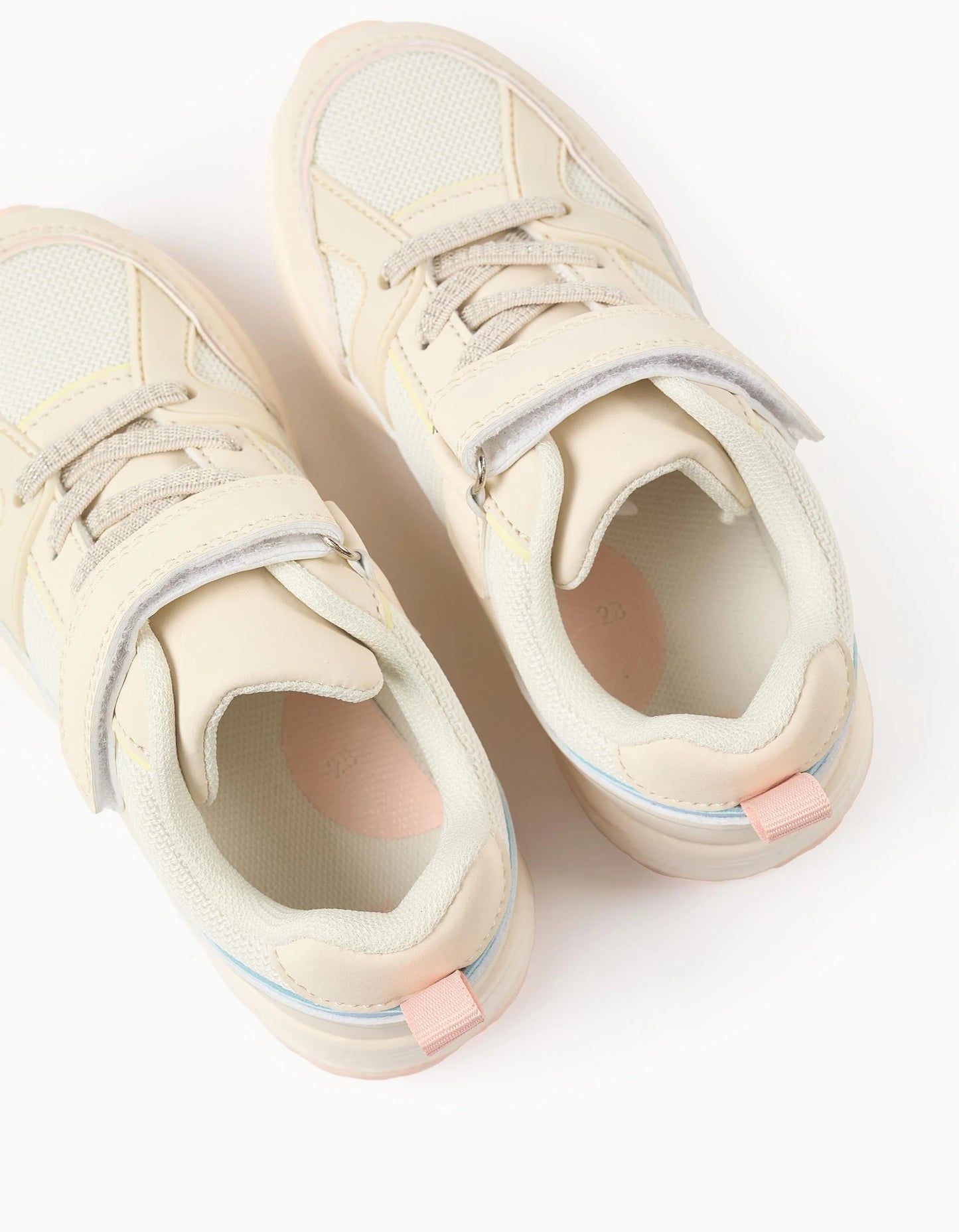 Lurex Trainers for Girls 'Superlight Runner', Beige
