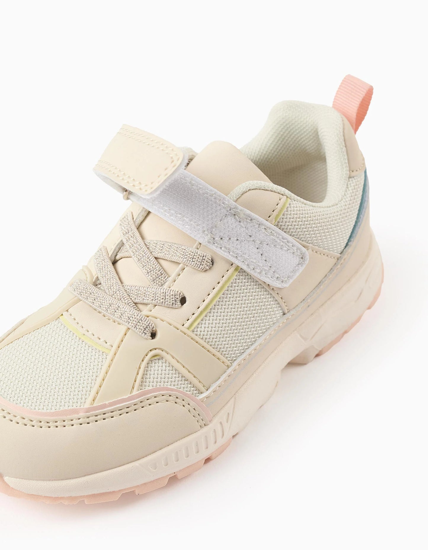 Lurex Trainers for Girls 'Superlight Runner', Beige