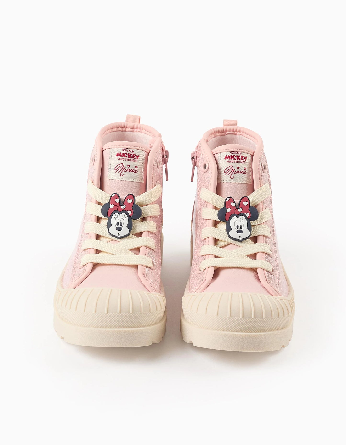 Boots with Glitter for Girls 'Minnie', Pink/Beige