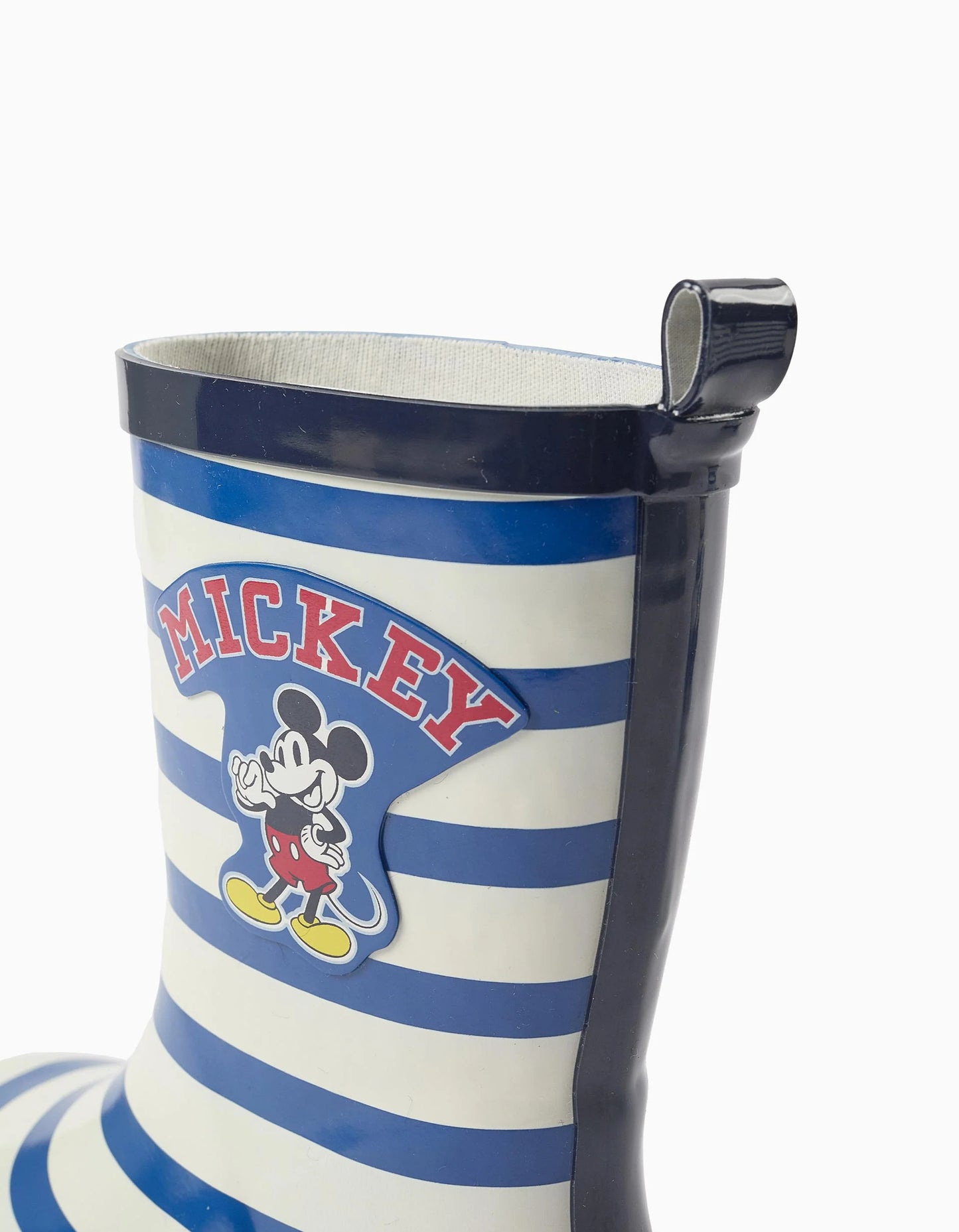 Mickey Striped Wellies for Baby Boys, Blue/White