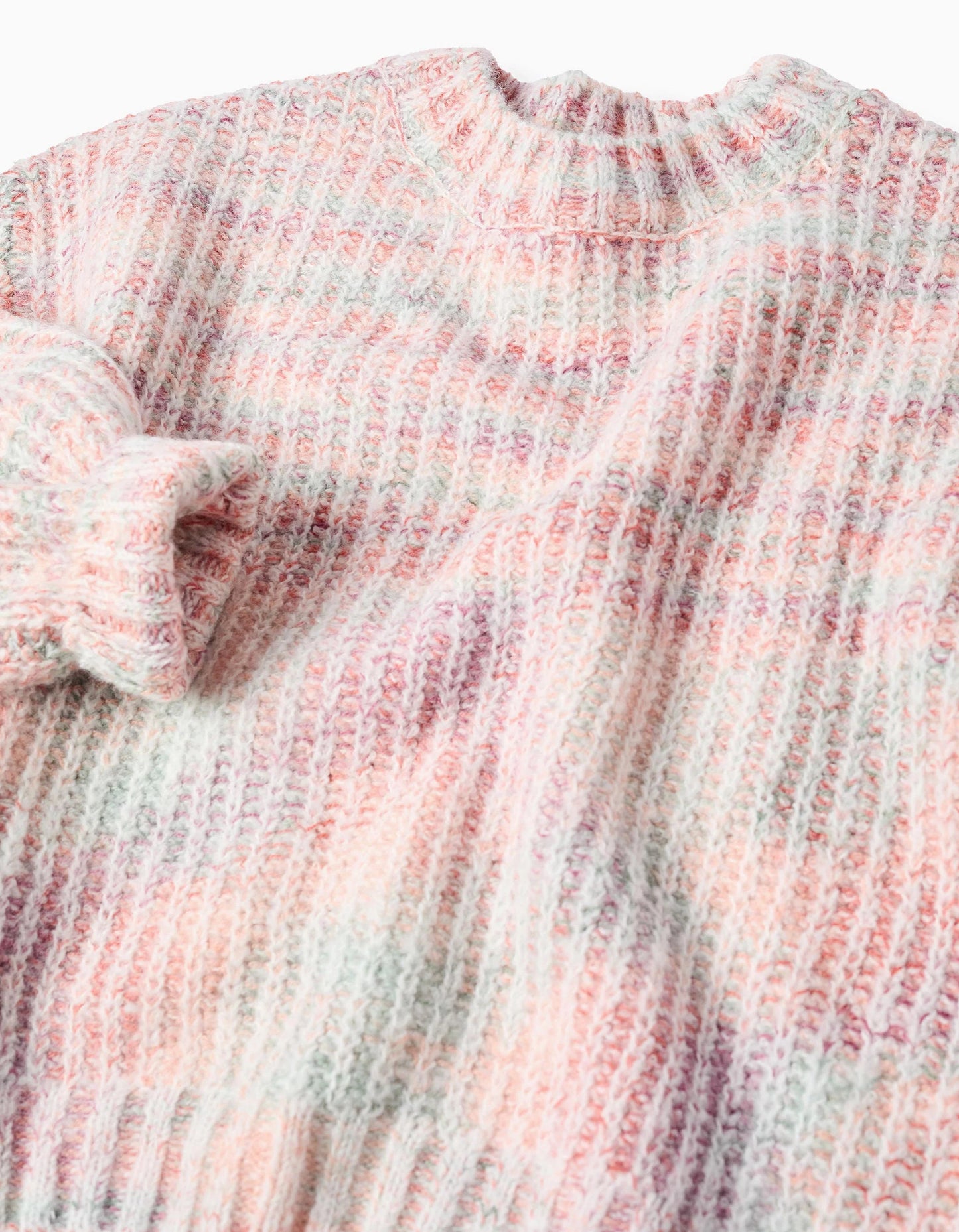 Thick Knit Jumper for Girls, Multicolour