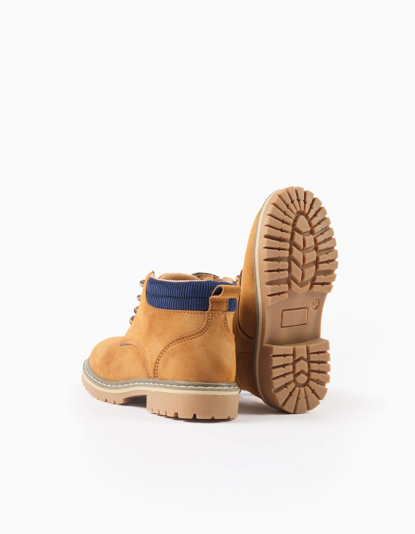 Mountain Boots for Baby Boys 'ZY 96', Camel/Blue