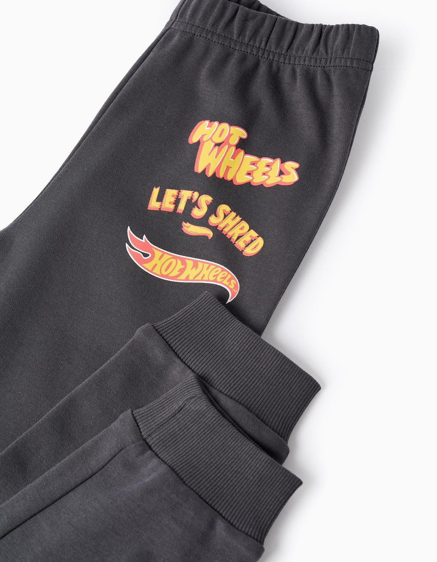 Cotton Pyjama with Print for Boys 'Hot Wheels', Grey