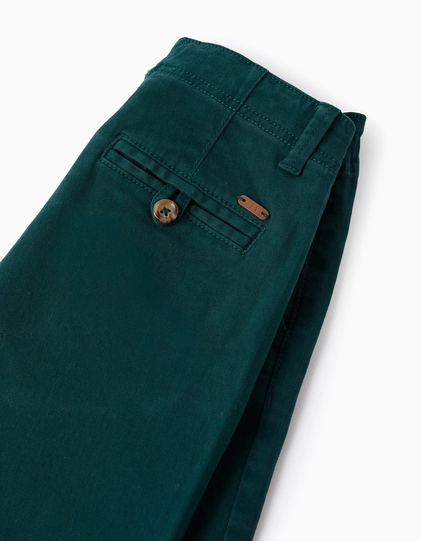 Chino Shorts for Boys 'Midi', Dark Green