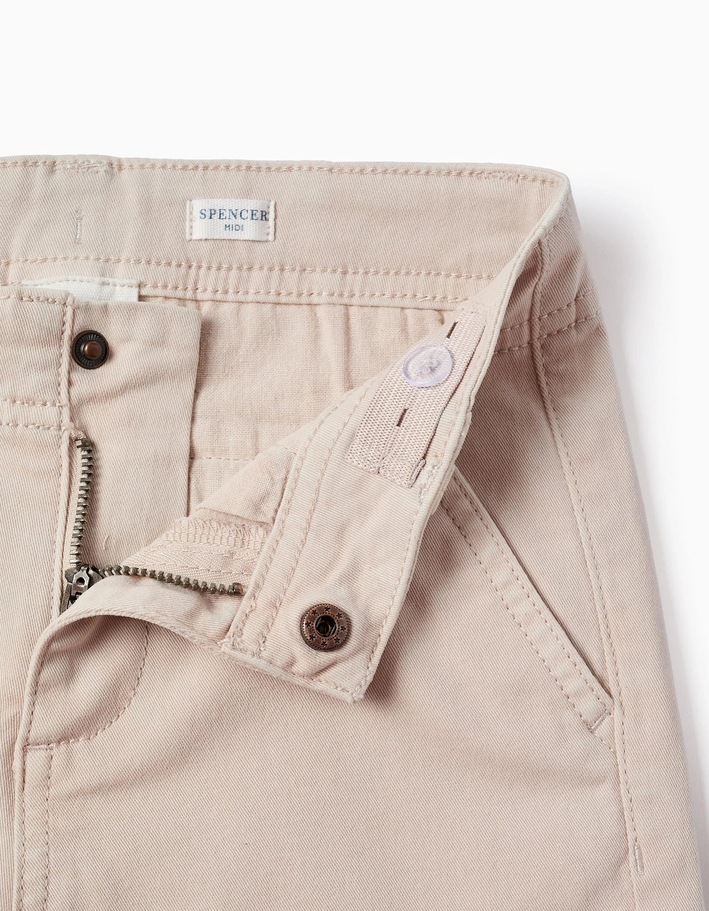 Chino Shorts for Boys 'Midi', Beige