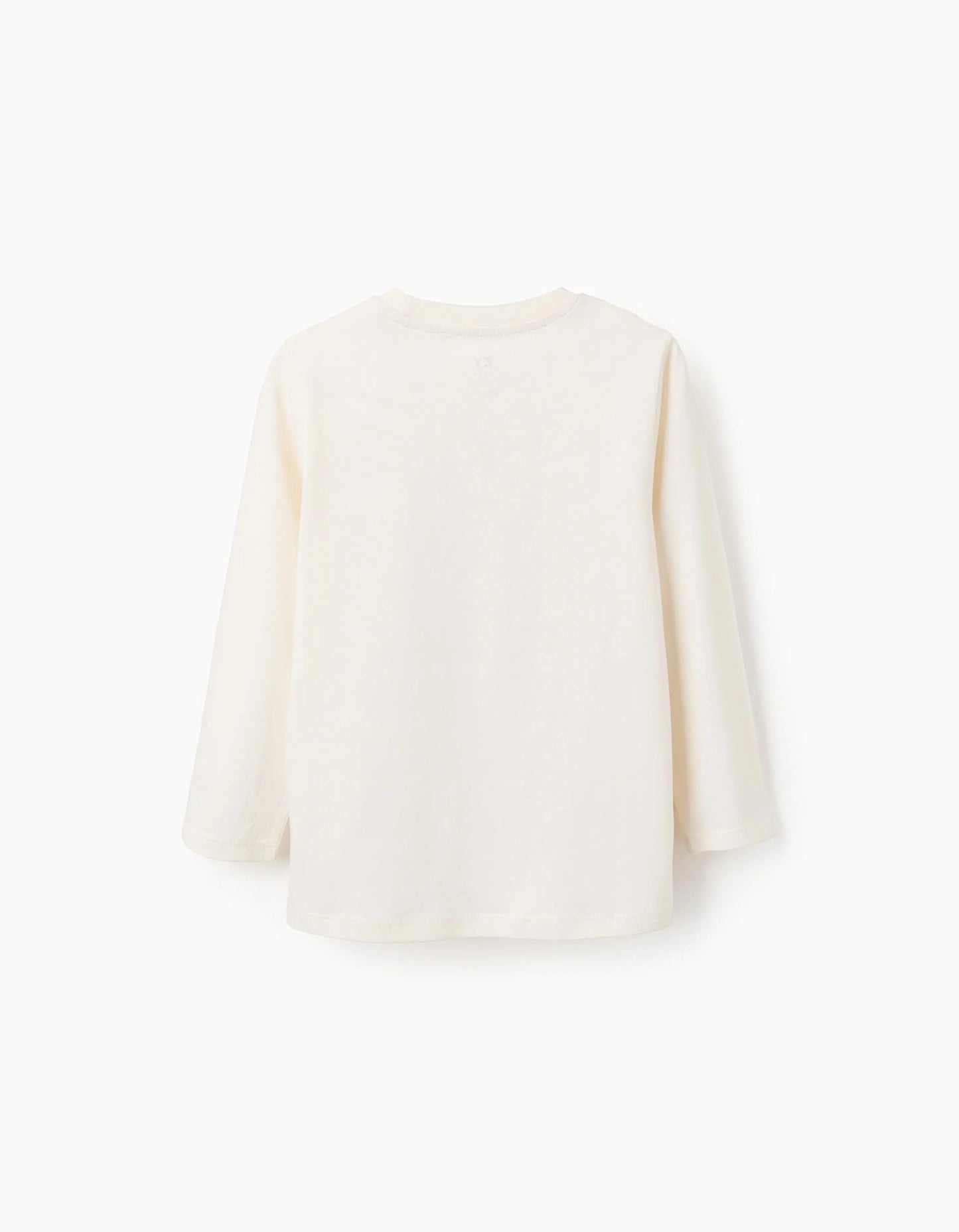 Long Sleeve T-Shirt for Boys 'The Abstract Series', Beige