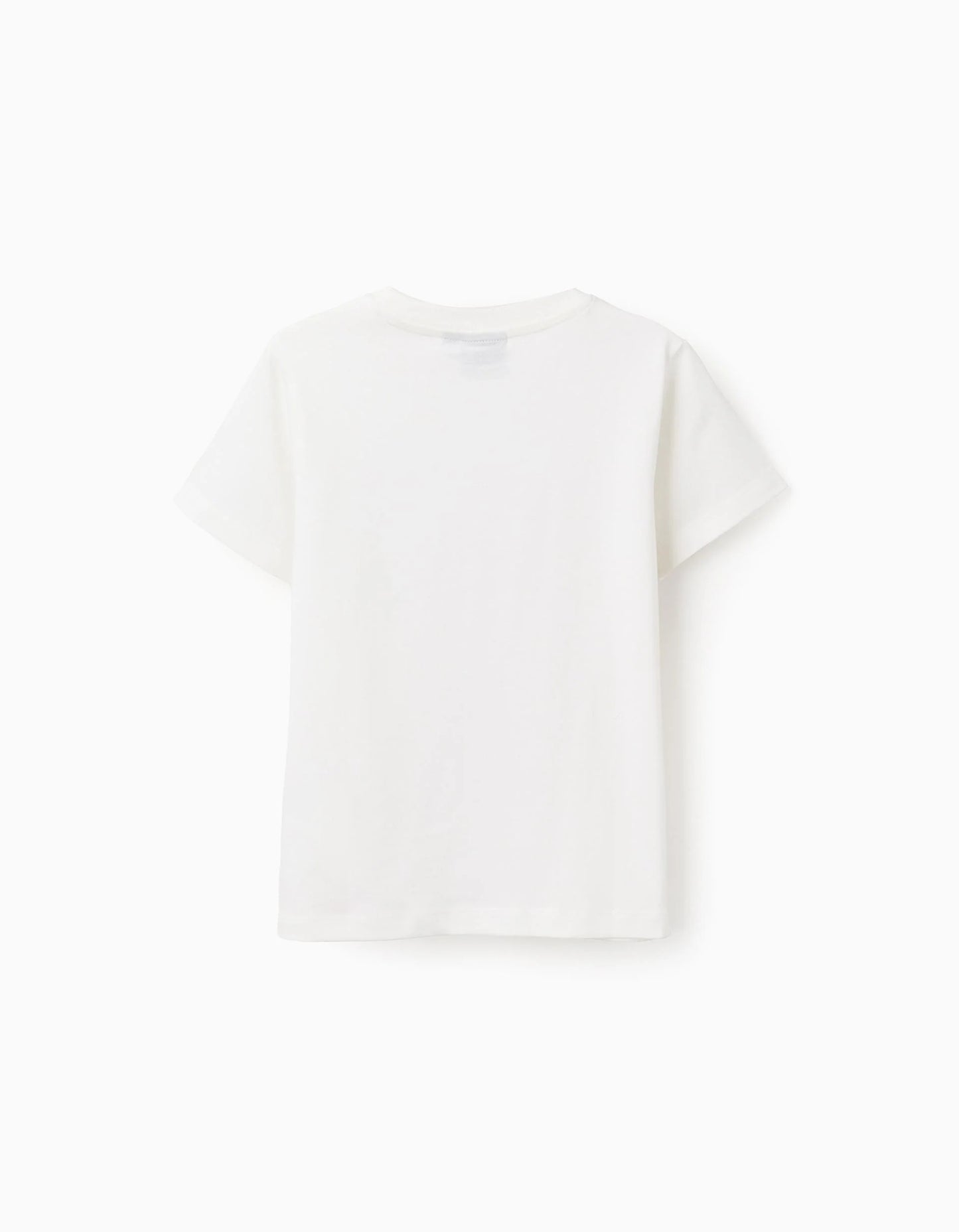 Cotton T-shirt for Boys 'Sonic, Knuckles, Shadow, Tails', White