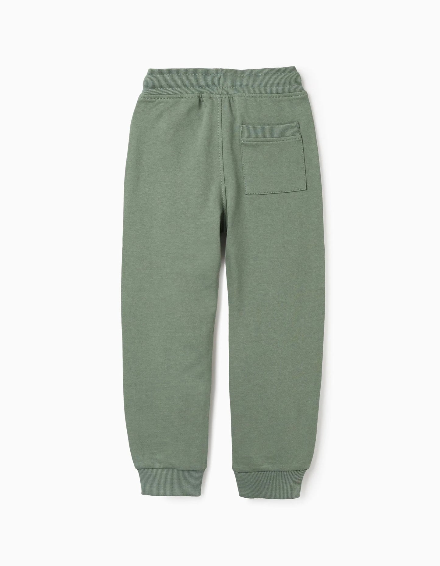 Joggers with Sealed Pockets for Boys 'Slim', Green