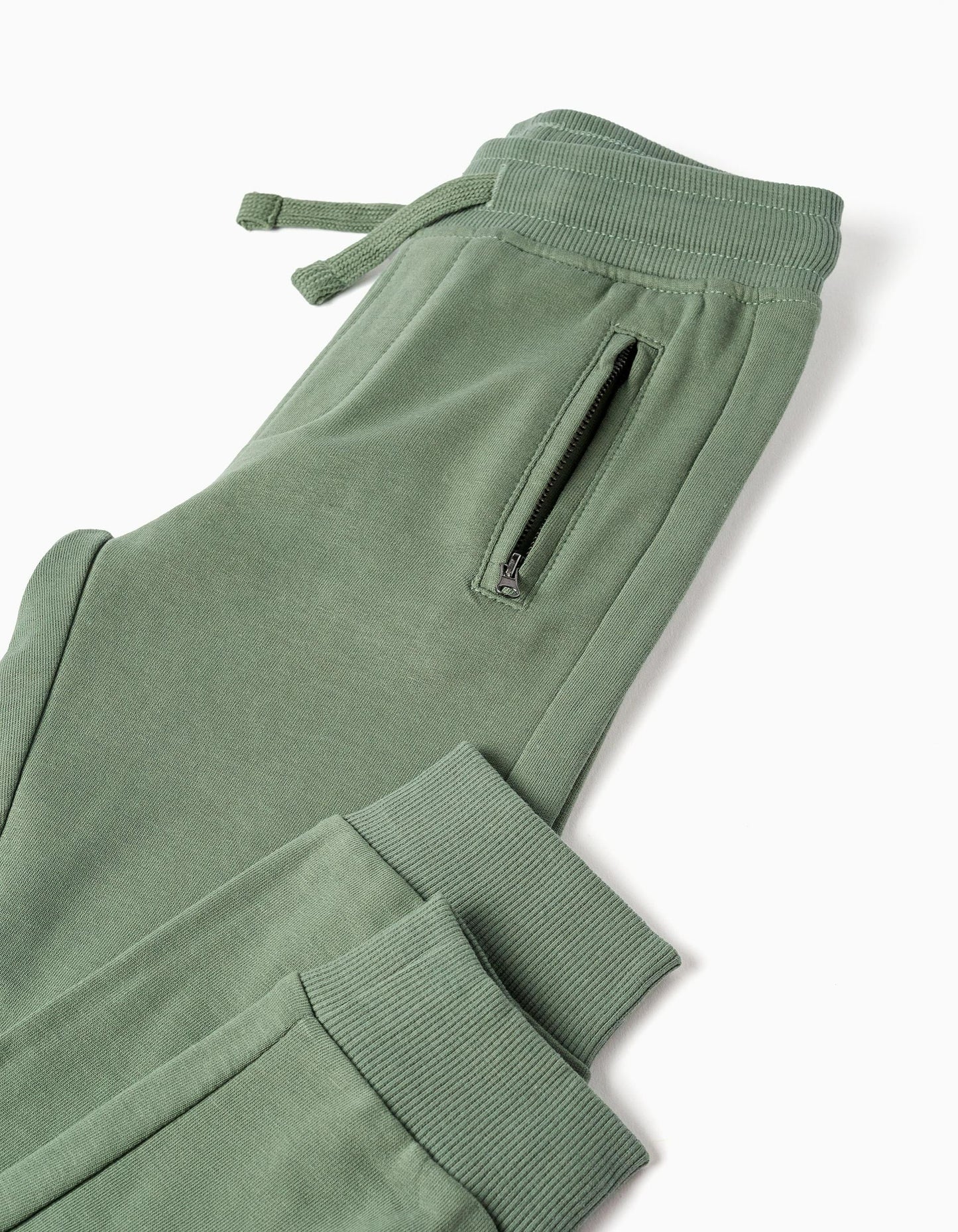 Joggers with Sealed Pockets for Boys 'Slim', Green
