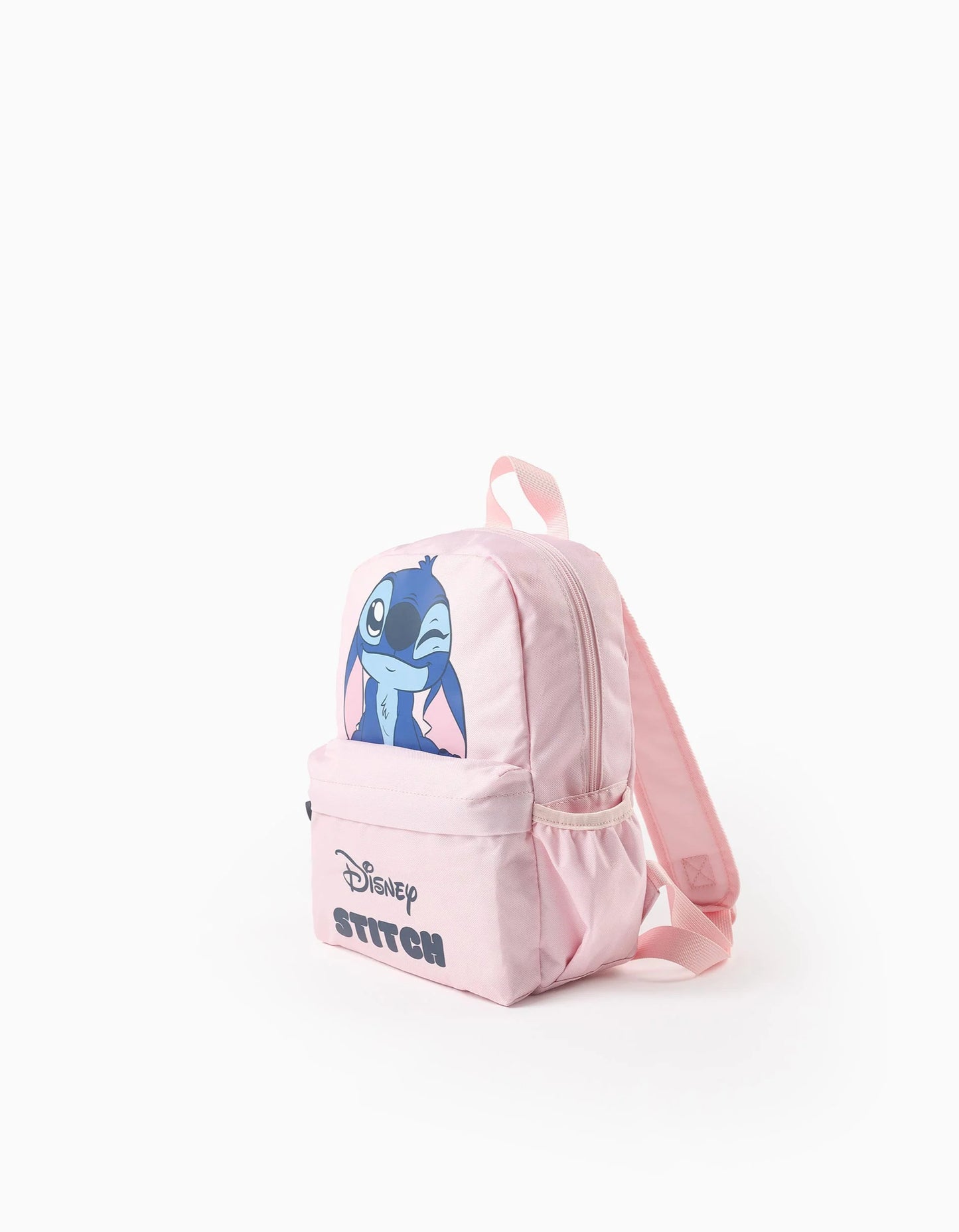 Backpack with Side Pockets for Babies and Girls 'Stitch' , Pink