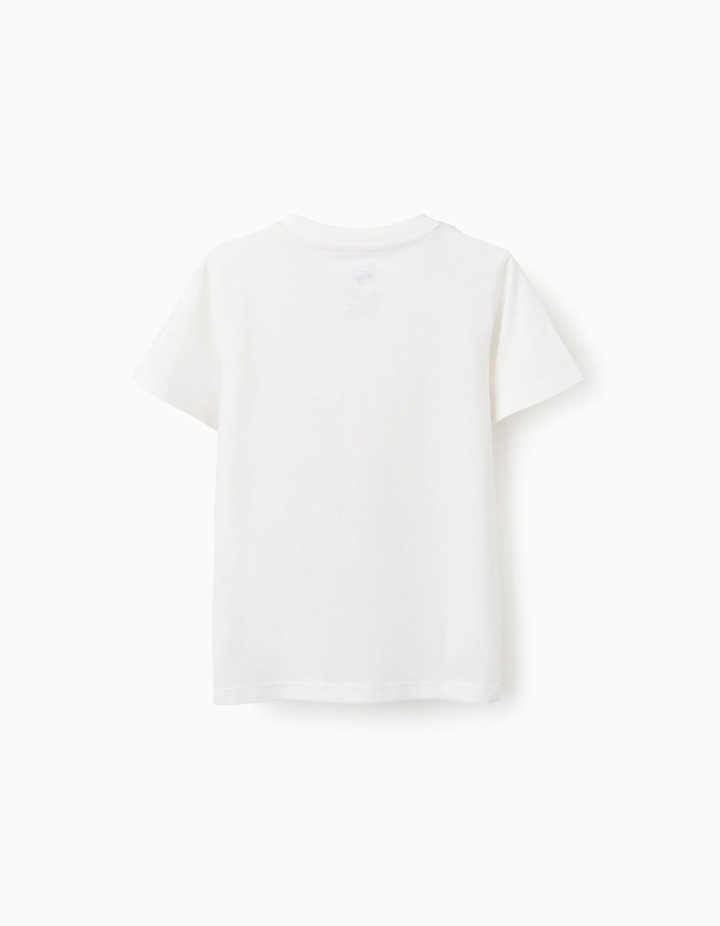 Cotton T-shirt for Boys 'Superman', White