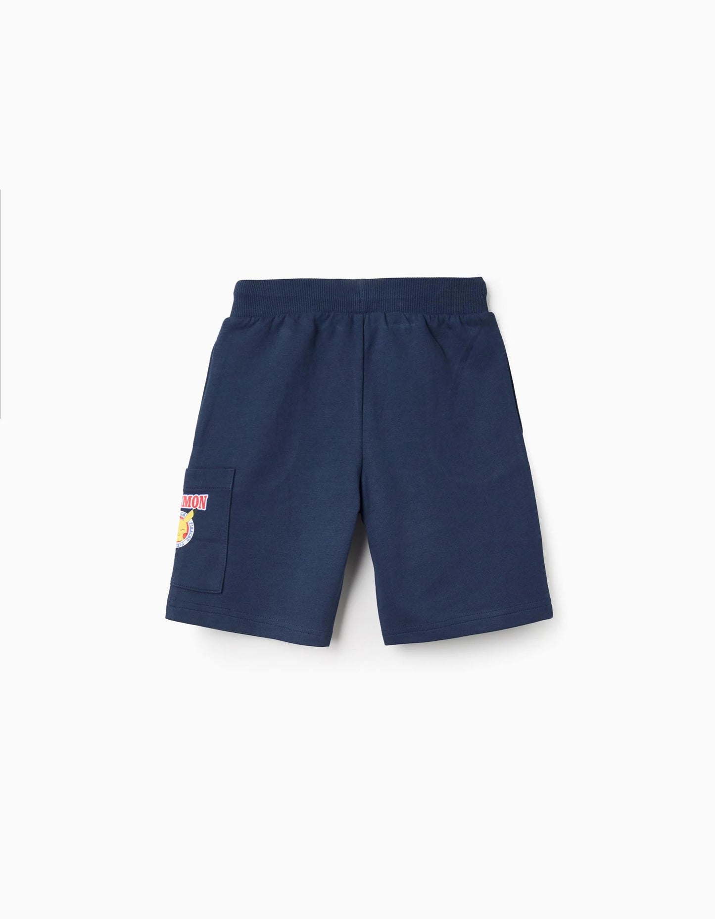 Cotton Shorts for Boys 'Pikachu', Dark Blue