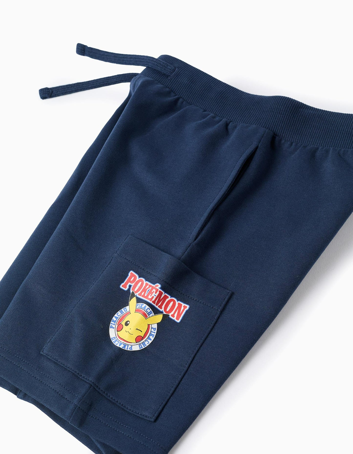 Cotton Shorts for Boys 'Pikachu', Dark Blue