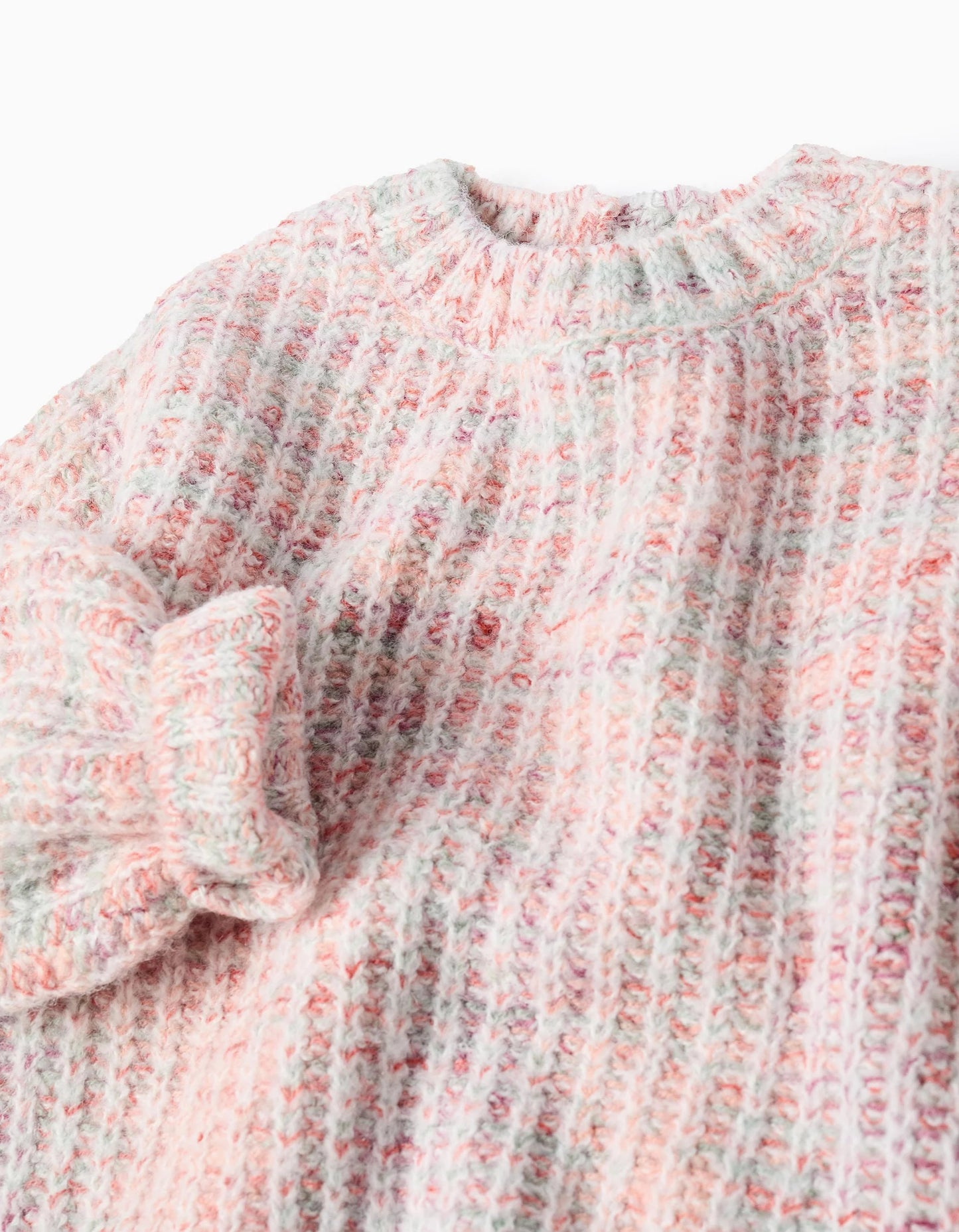 Thick Knit Jumper for Baby Girls, Multicolour